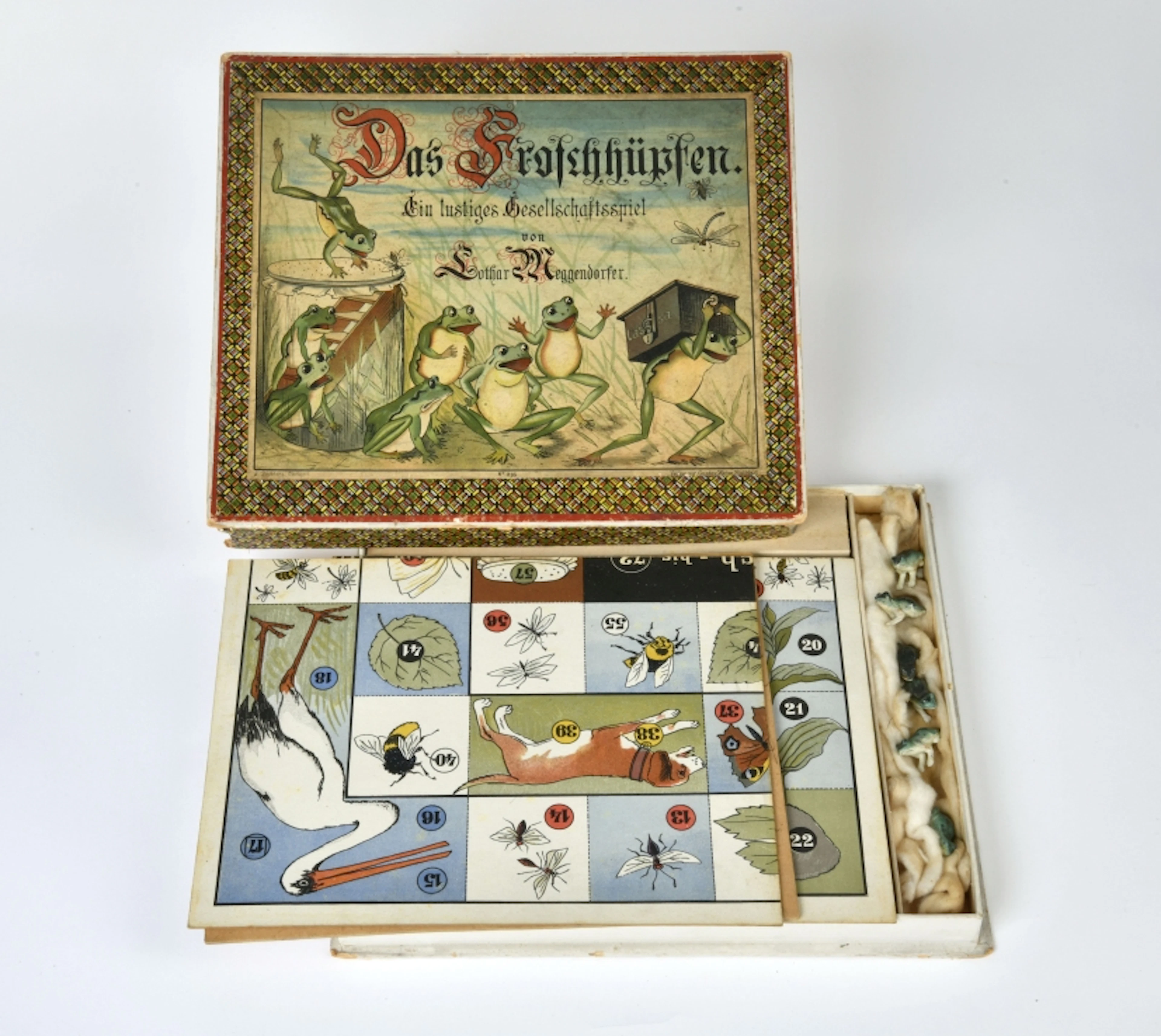 Das Froschhüpfen, Spiel