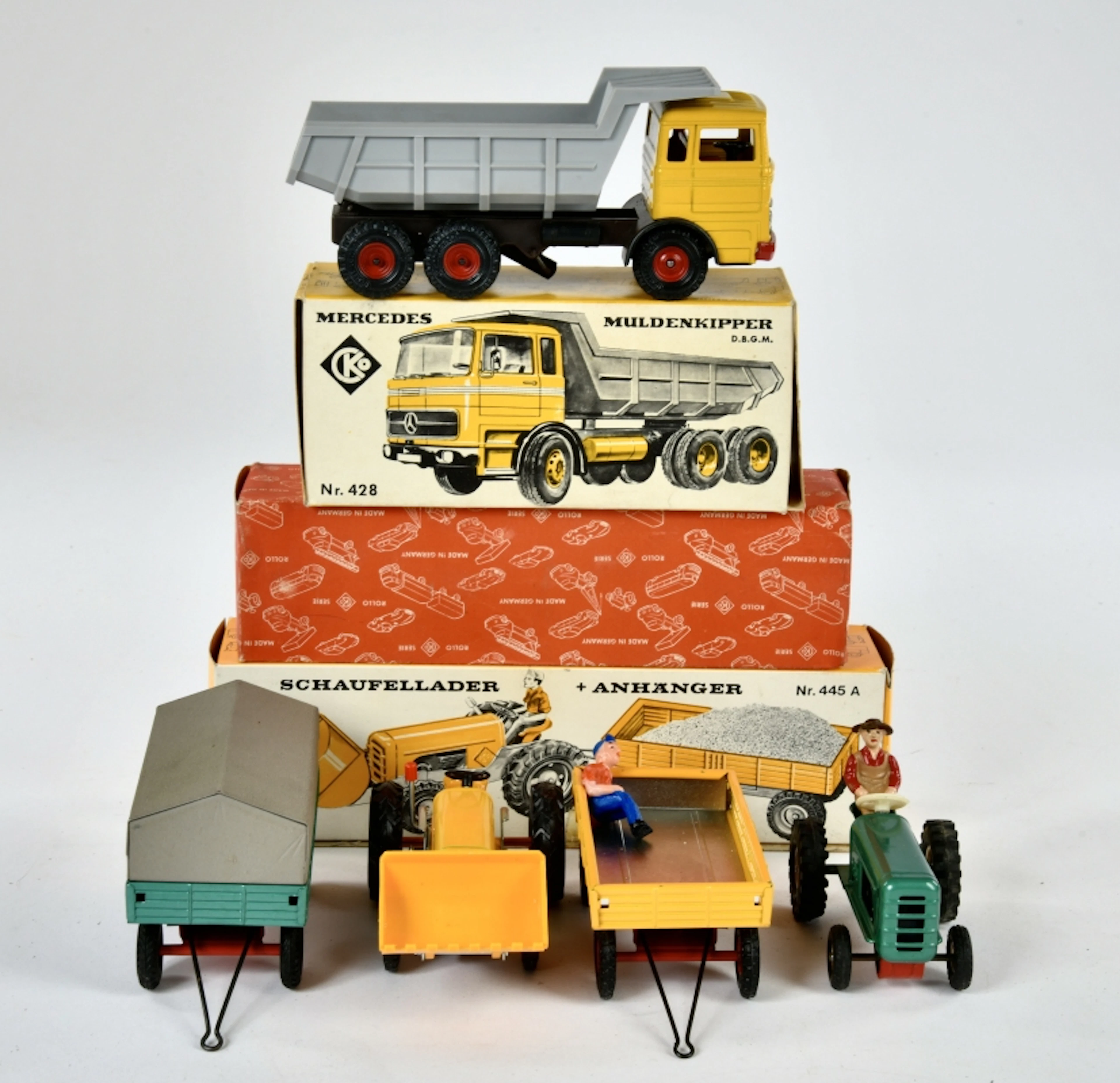 CKO Kellermann, Traktor mit Anhänger, Bagger mit Anhänger & Muldenkipper