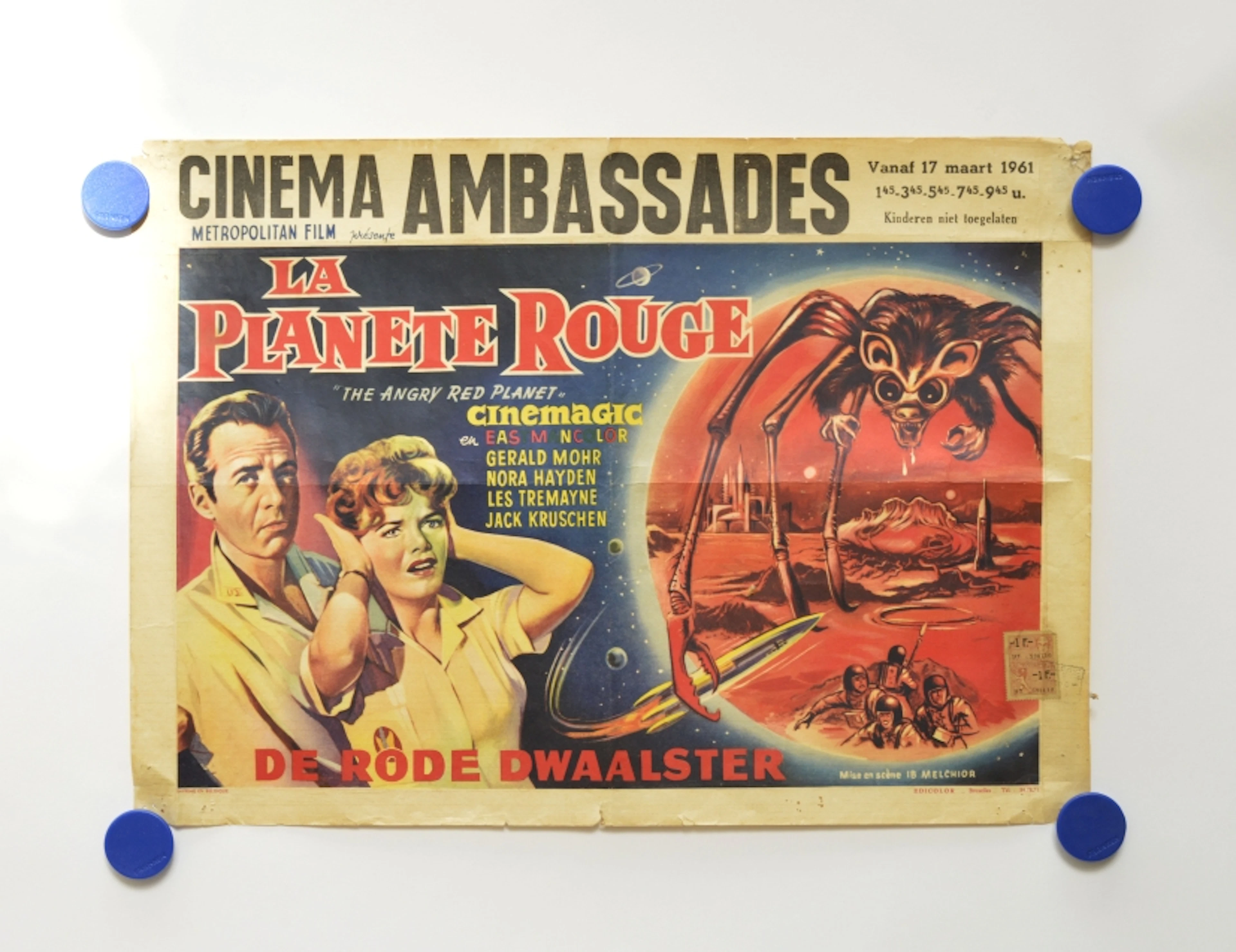 Kino Plakat, La Planete Rouge