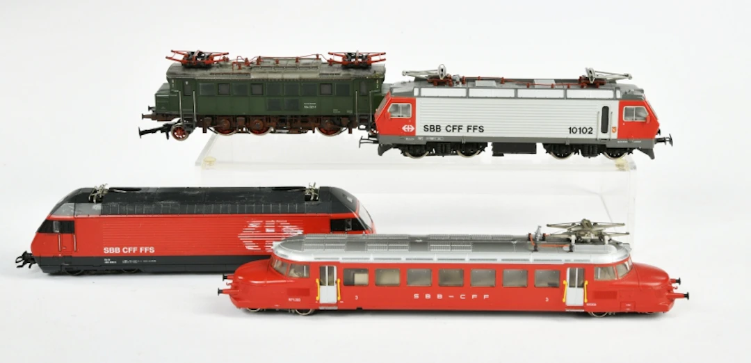 Märklin, 4 Loks