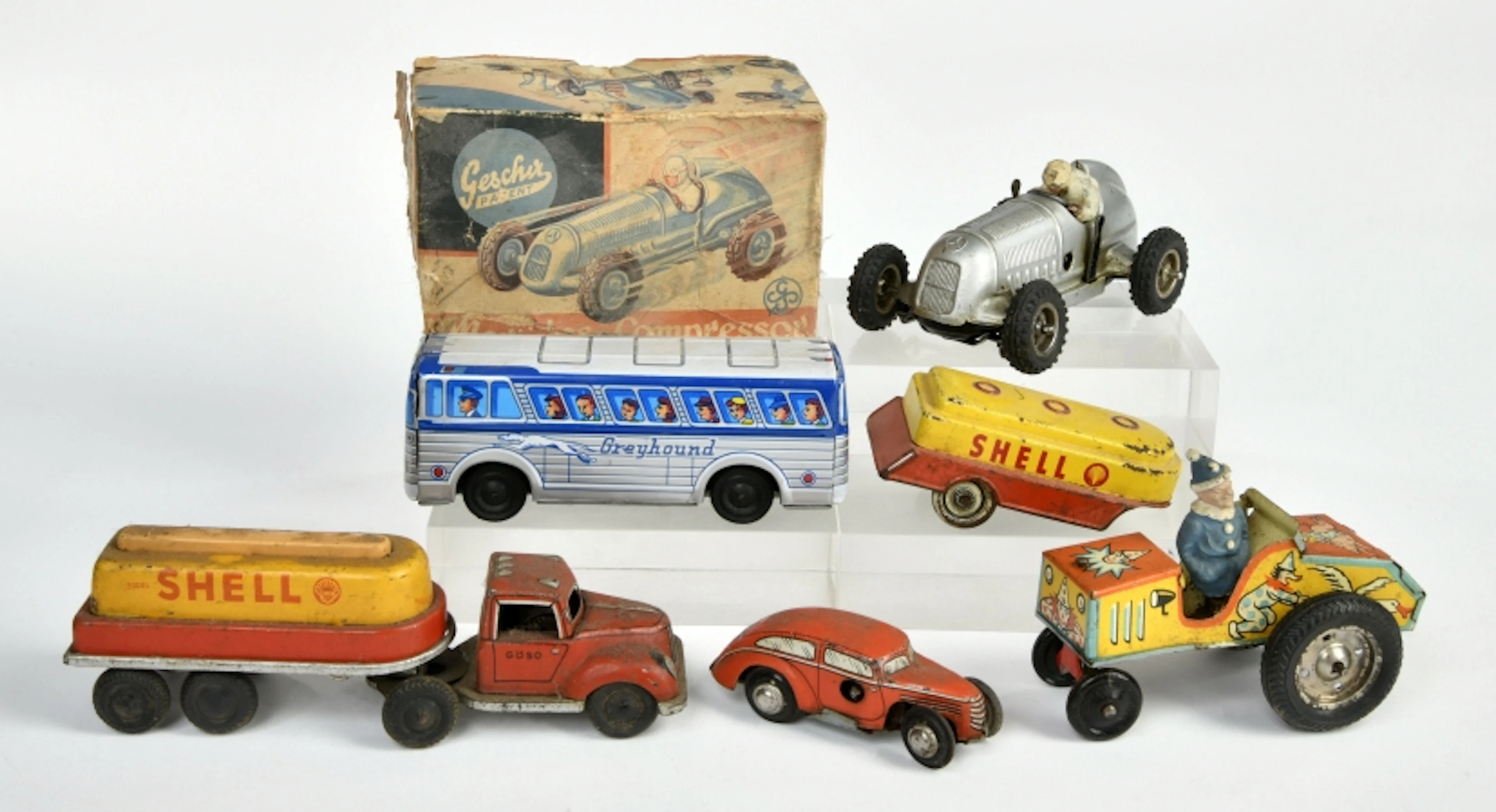 Gescha Kompressor, Rennwagen, div. Fahrzeuge