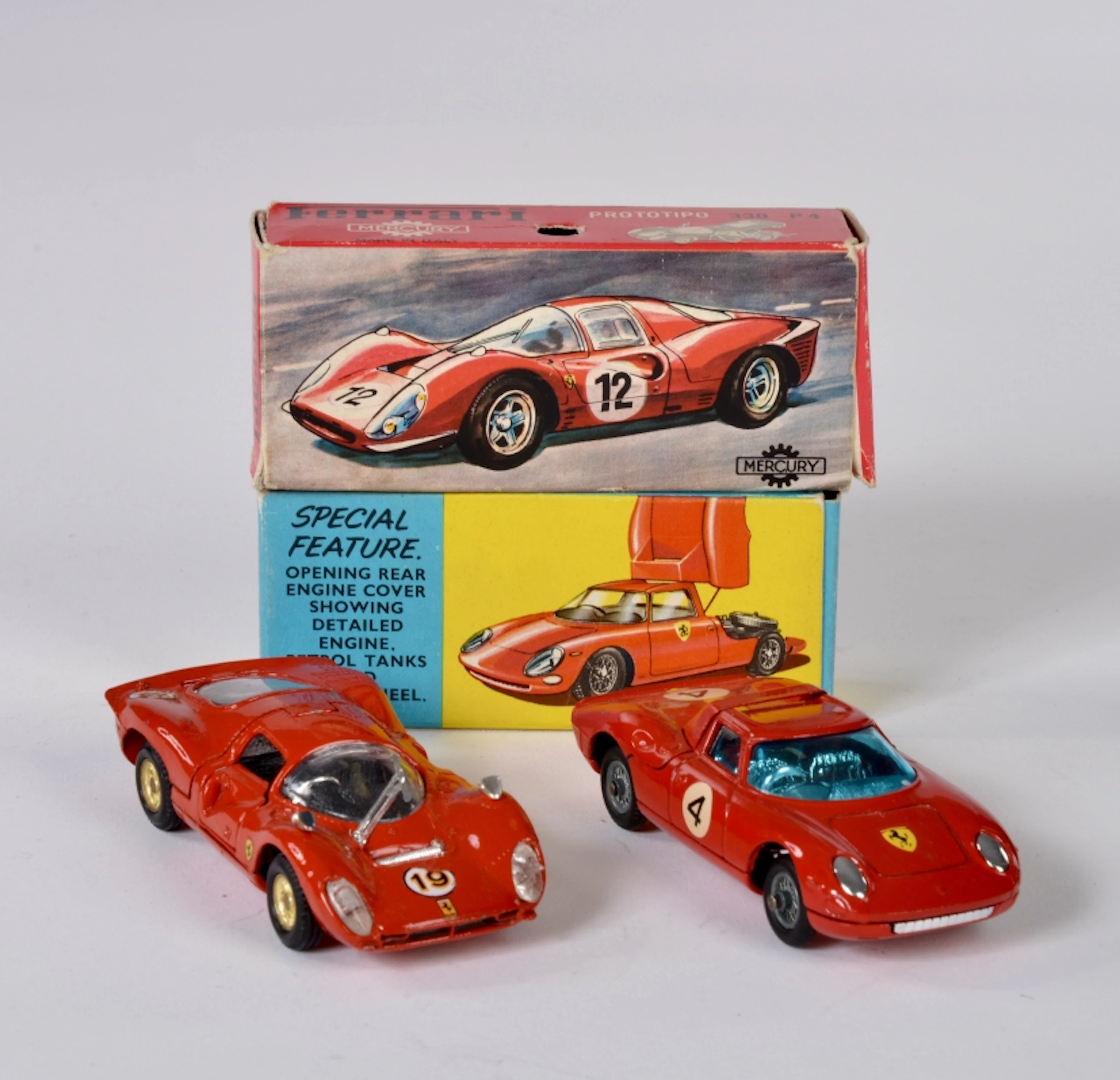 Mercury, Ferrari Prototipo 330 & Corgi Toys, Ferrari Berlinetta 250 Le Mans
