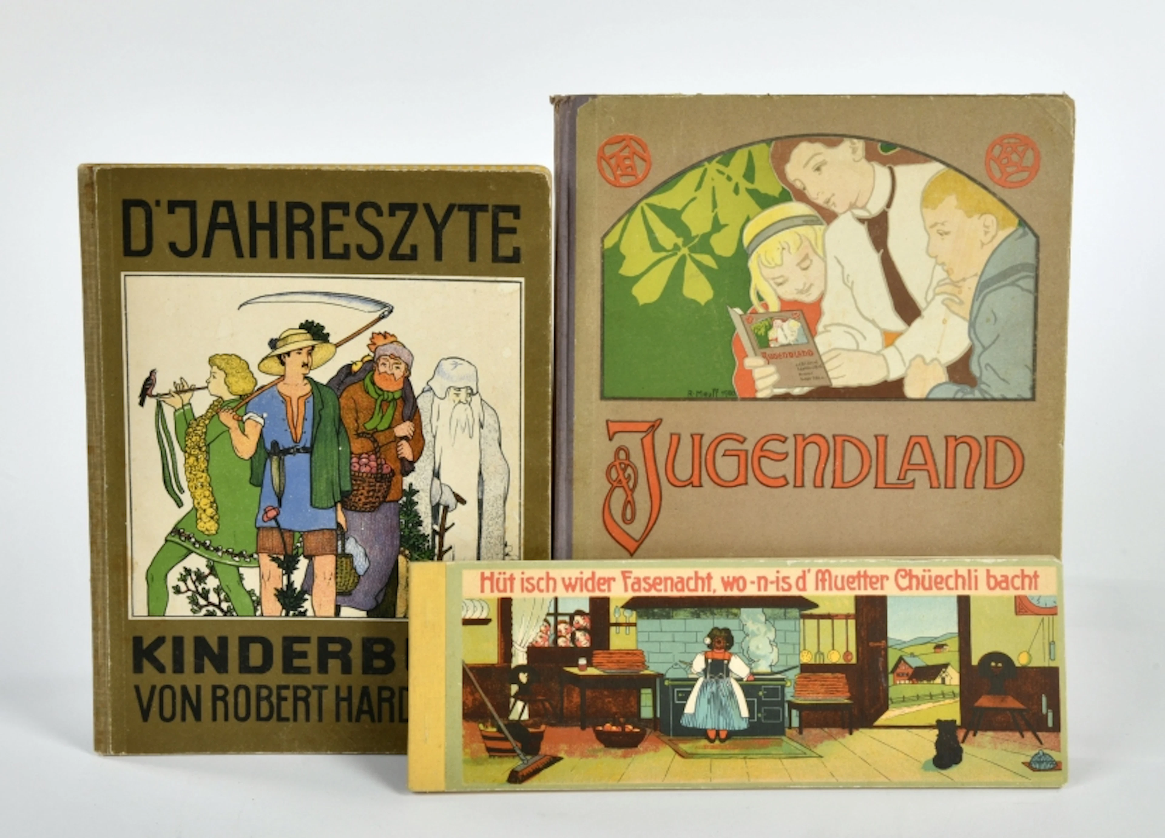 3 Schweizer Kinderbücher (1910-40)