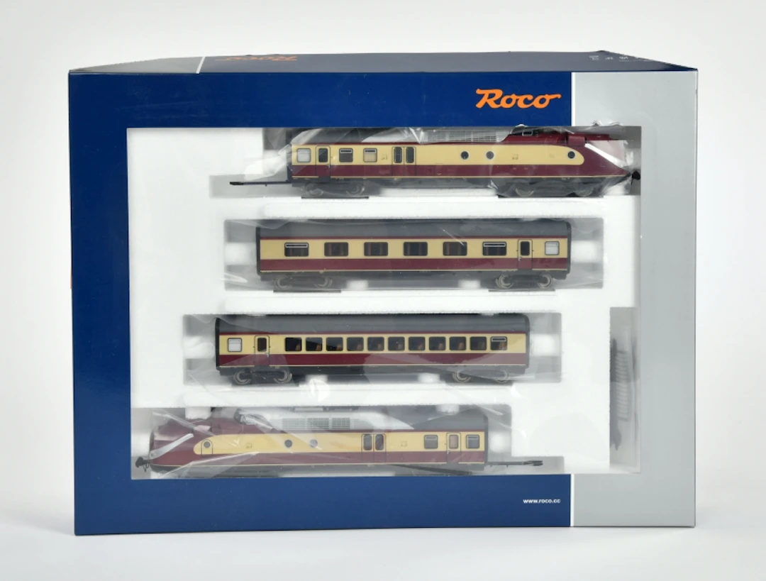 Roco, 7720002 Gasturbinentriebzug BR 602, DB, 4-teilig