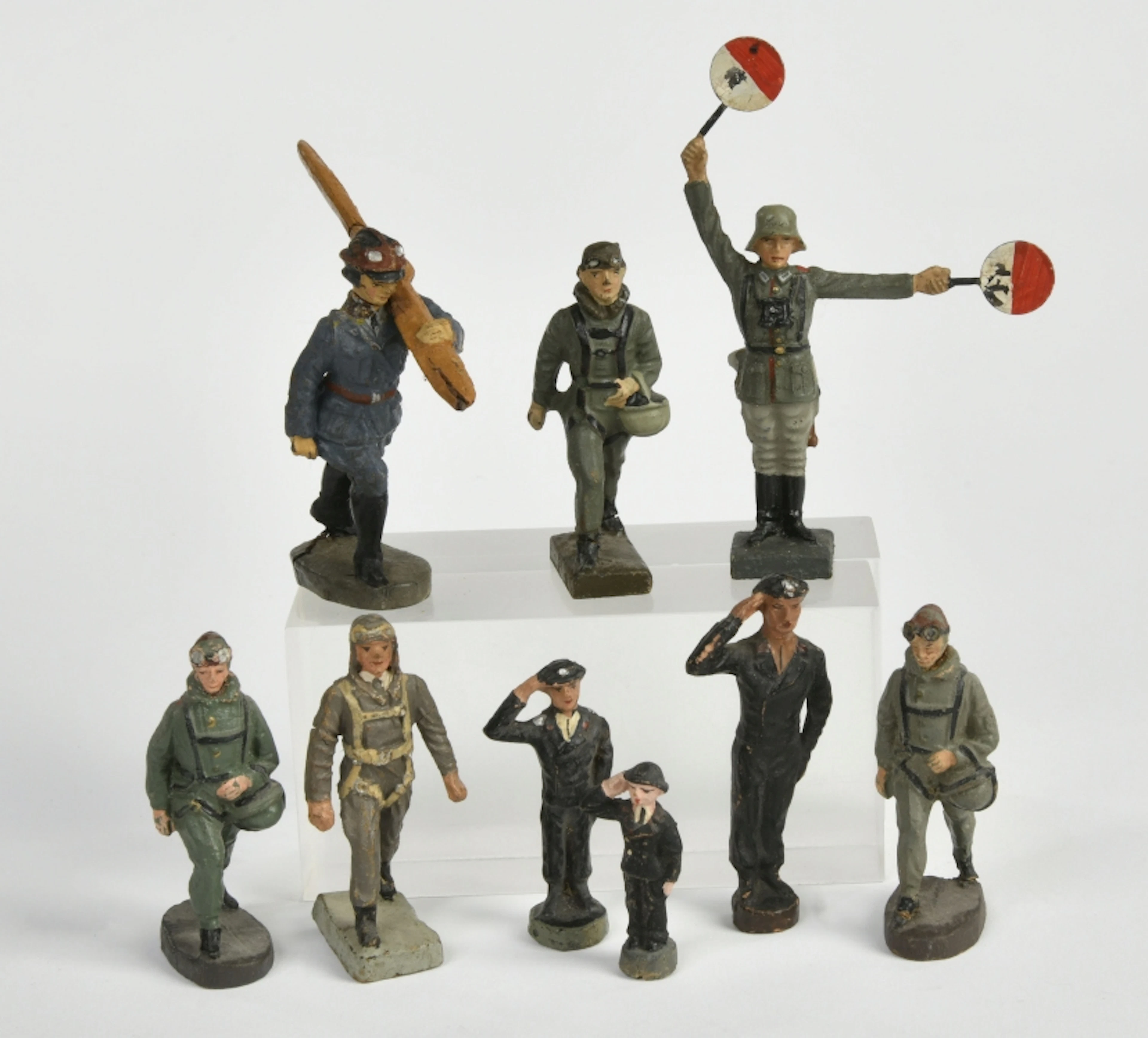 Elastolin u.a., Piloten, Panzerfahrer