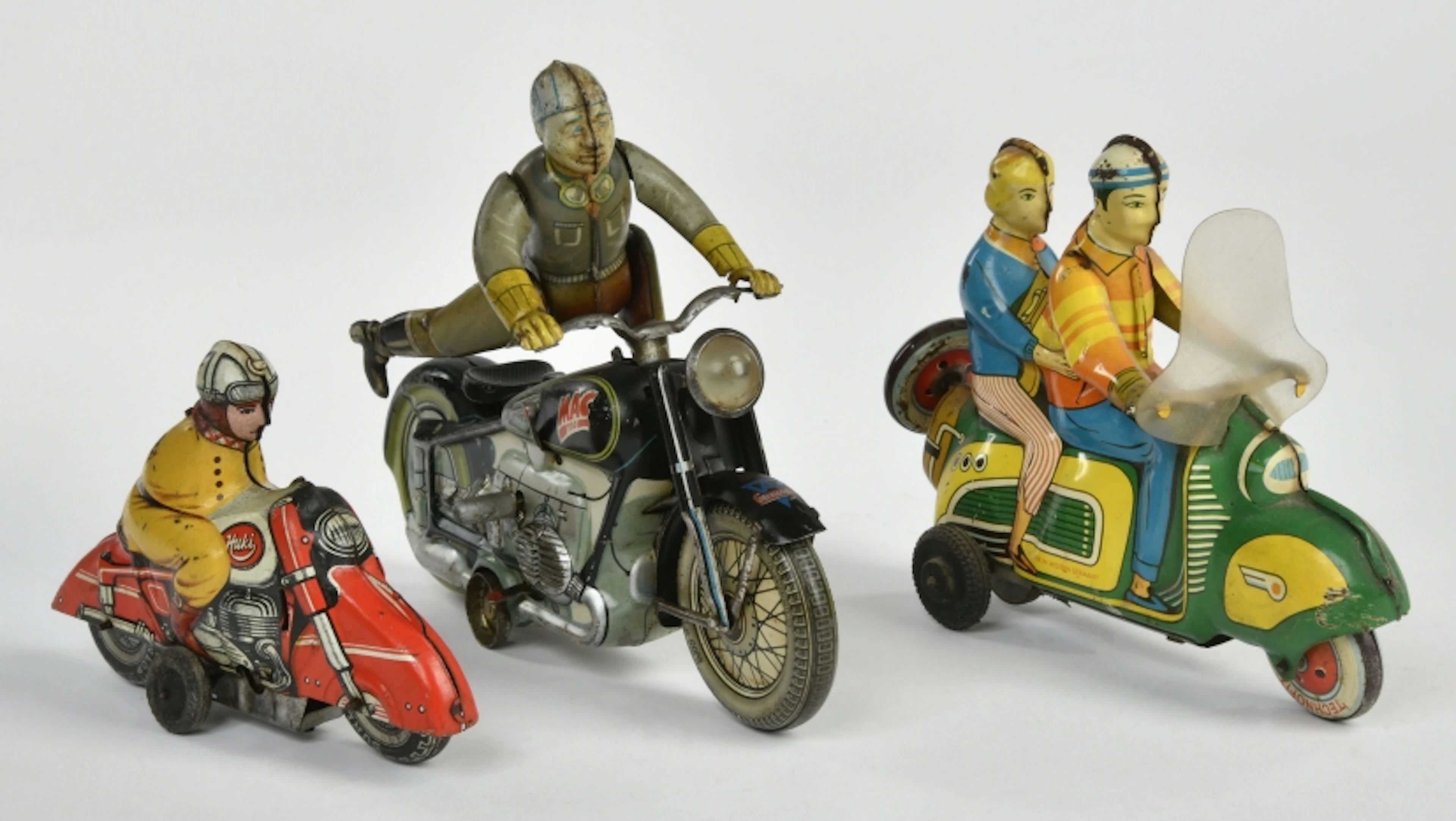 Arnold, Technofix, Huki, 3 Motorräder