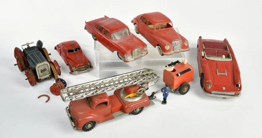 Gescha, Arnold u.a., Fahrzeuge, Feuerwehr usw.