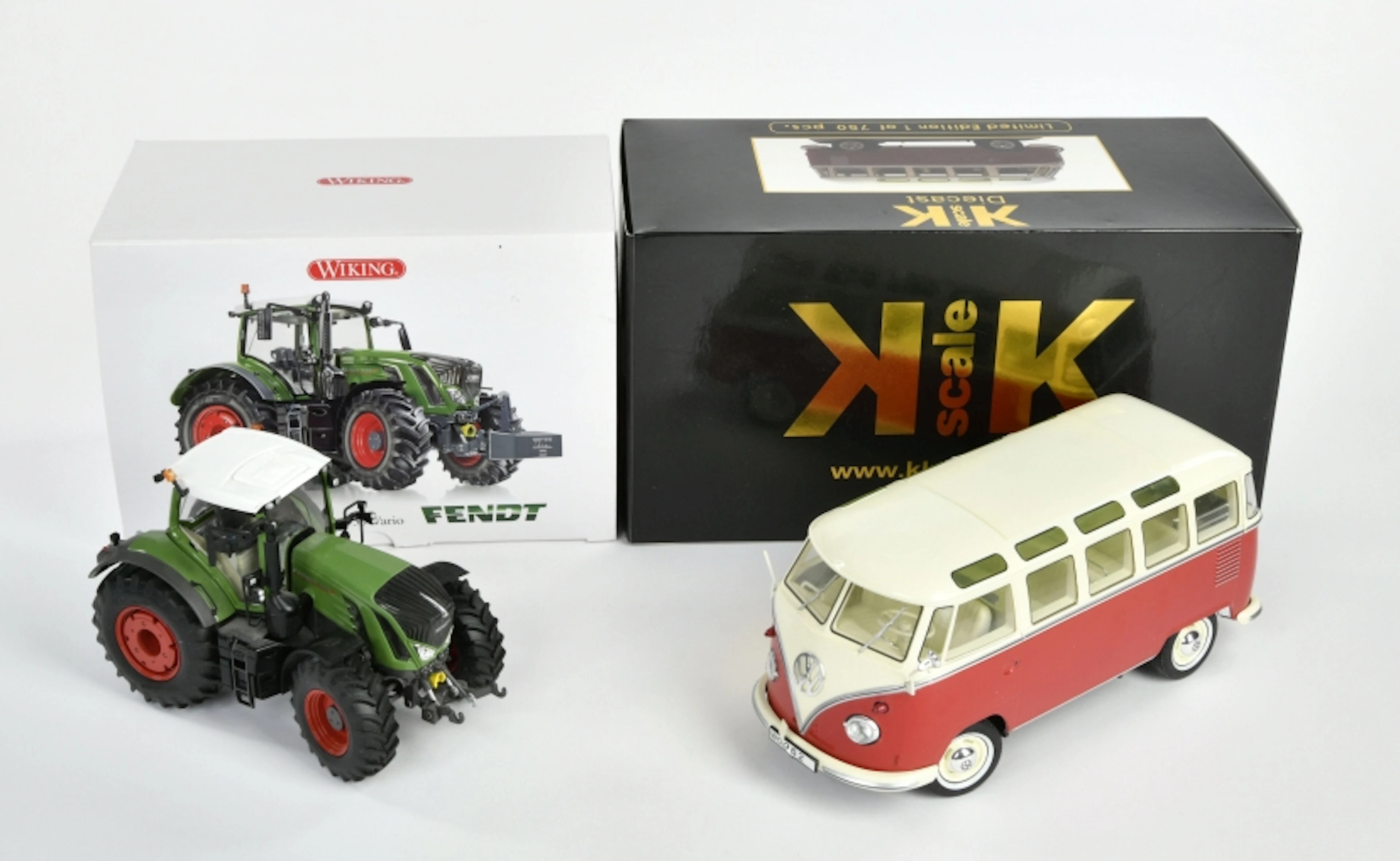 KK Scale, VW Bus & Wiking Fendt 939 Vario