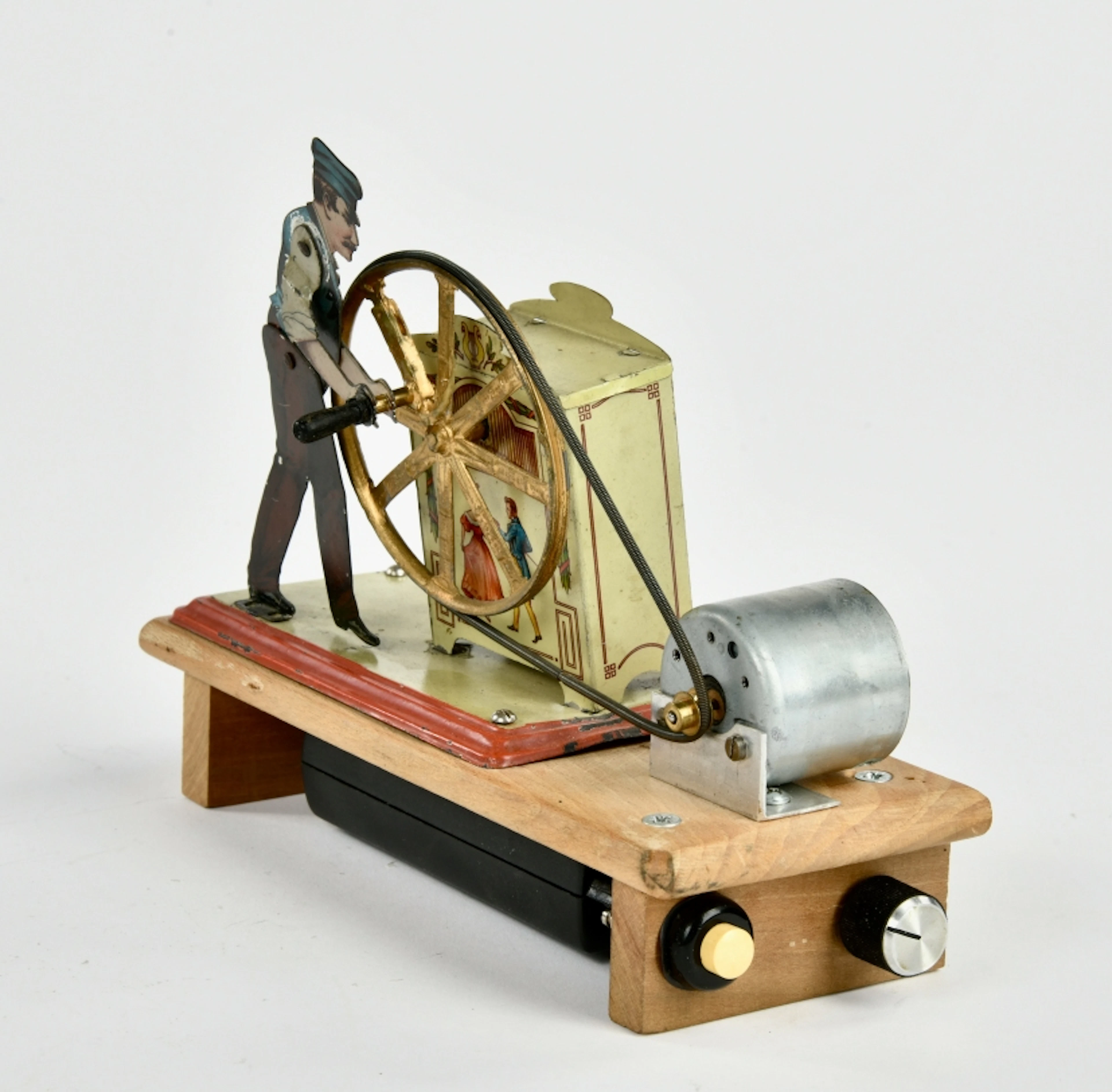 Carette, Drehorgelspieler mit Musikwerk