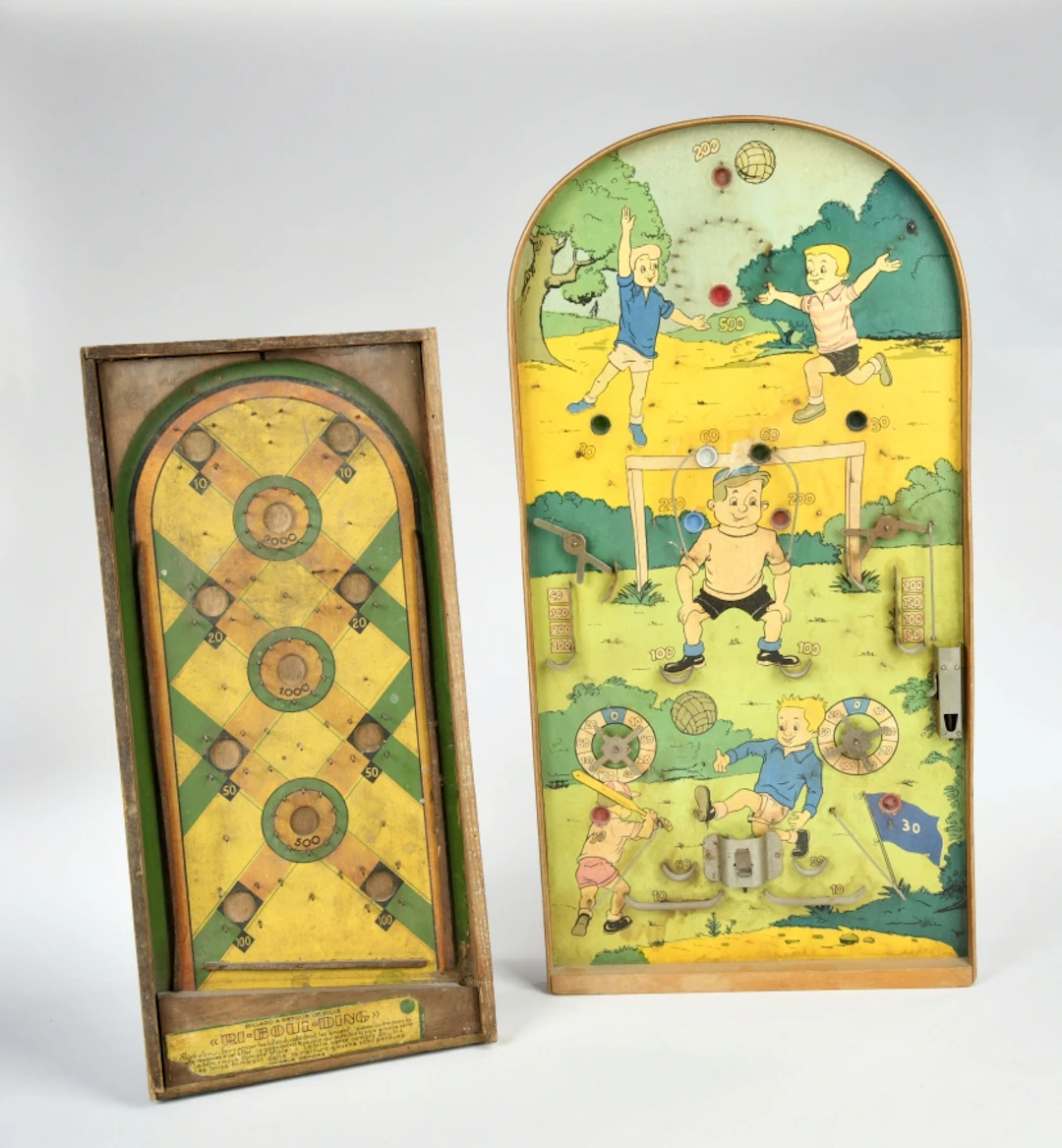 2 x Pinball Game, "Ri-Boul-Ding" u.a.