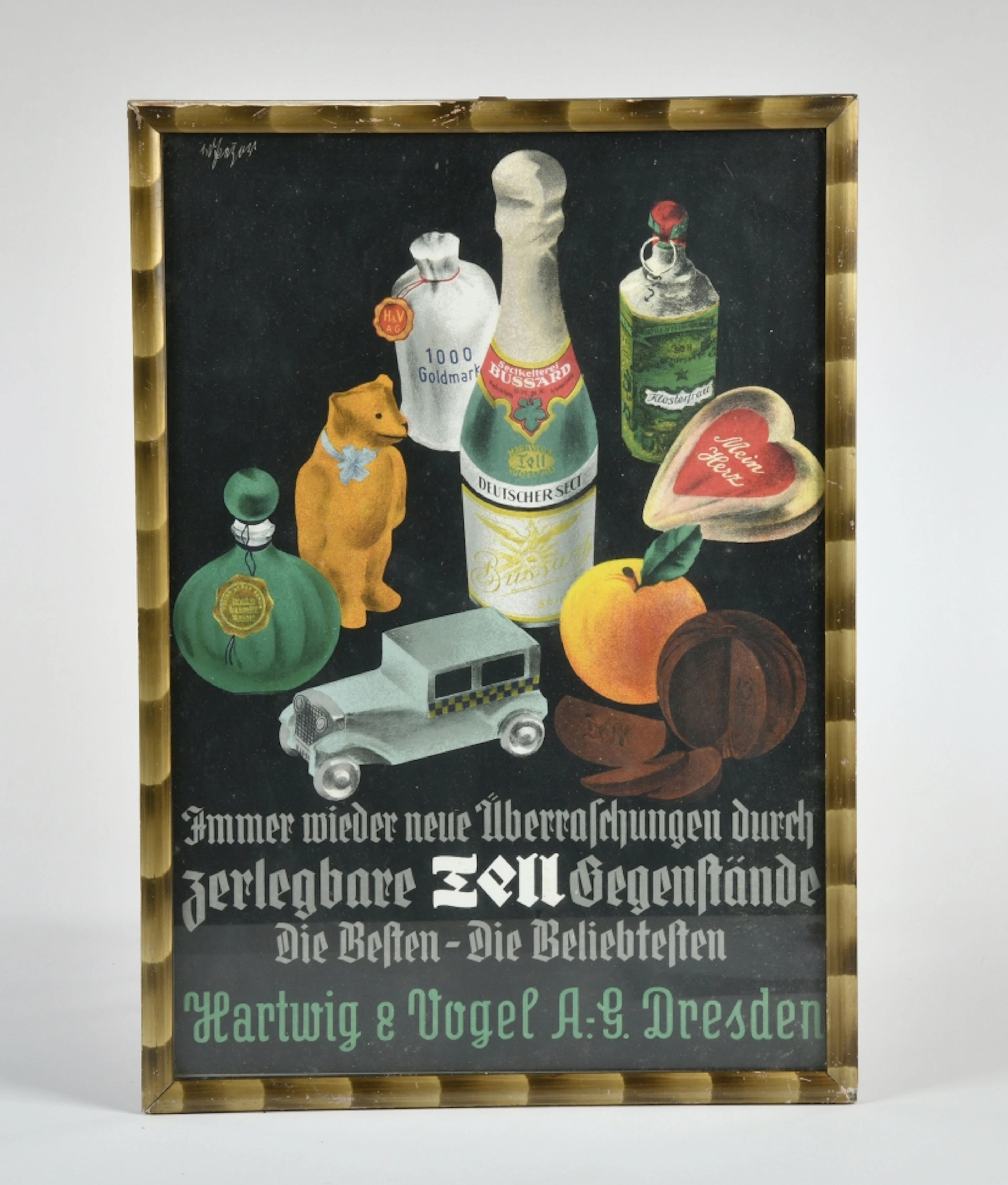 Hartwig & Vogel, Plakat