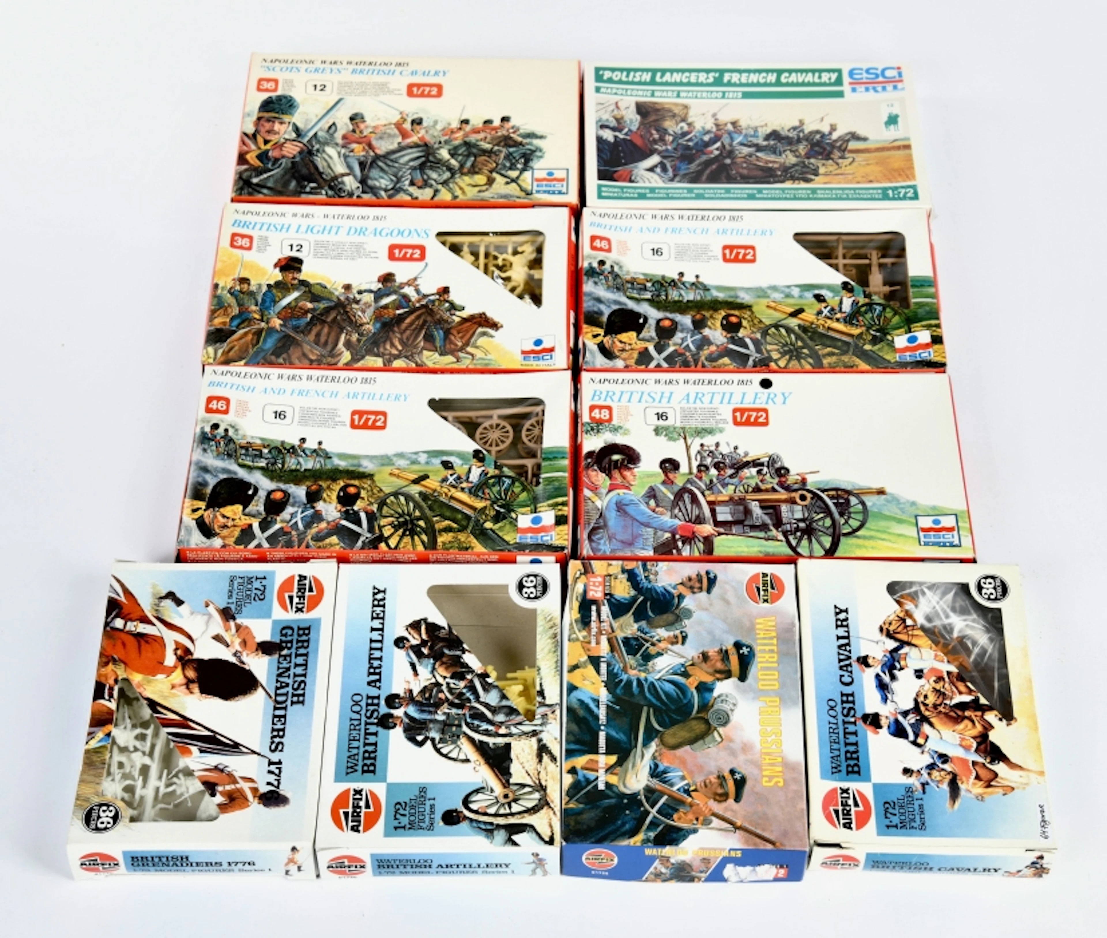 Airfix+Esci, 10 Figurensets