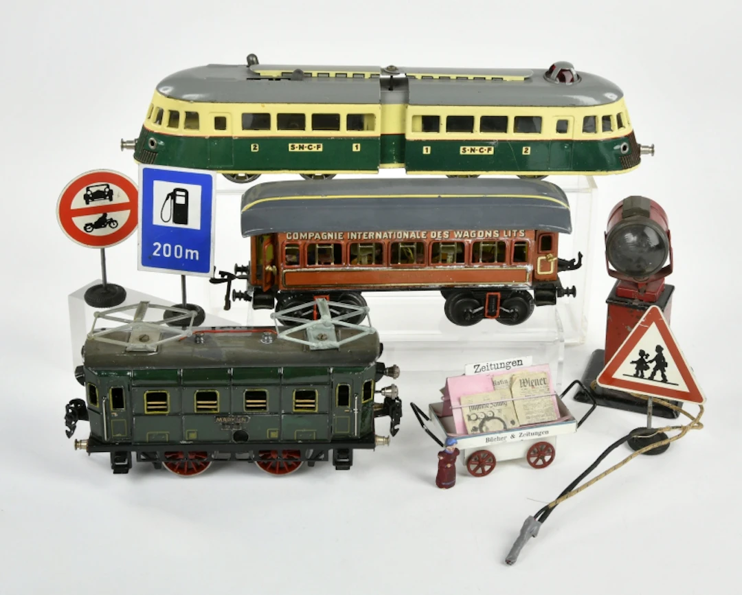 Märklin u.a., Lok, Wagen, Zubehör
