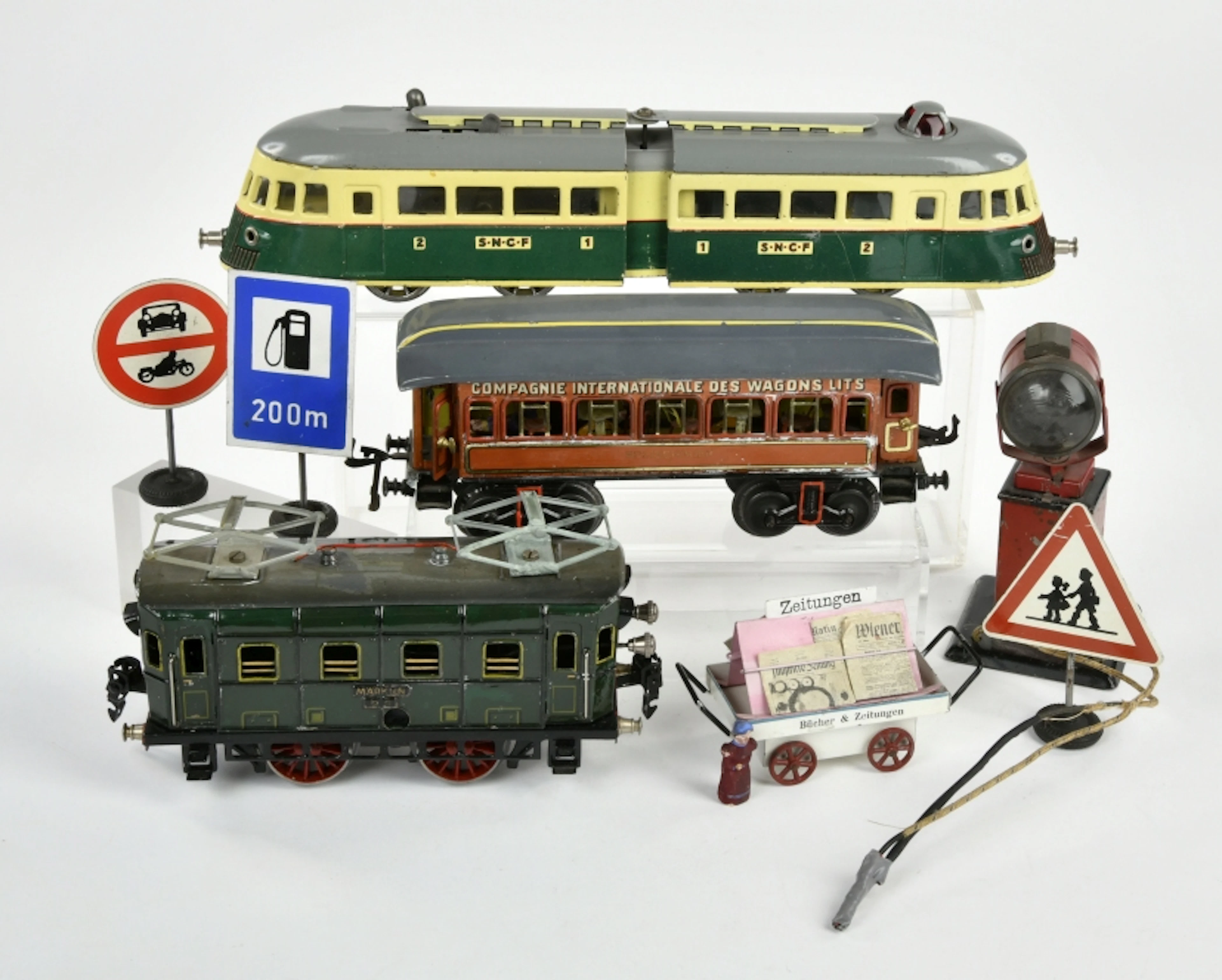Märklin u.a., Lok, Wagen, Zubehör