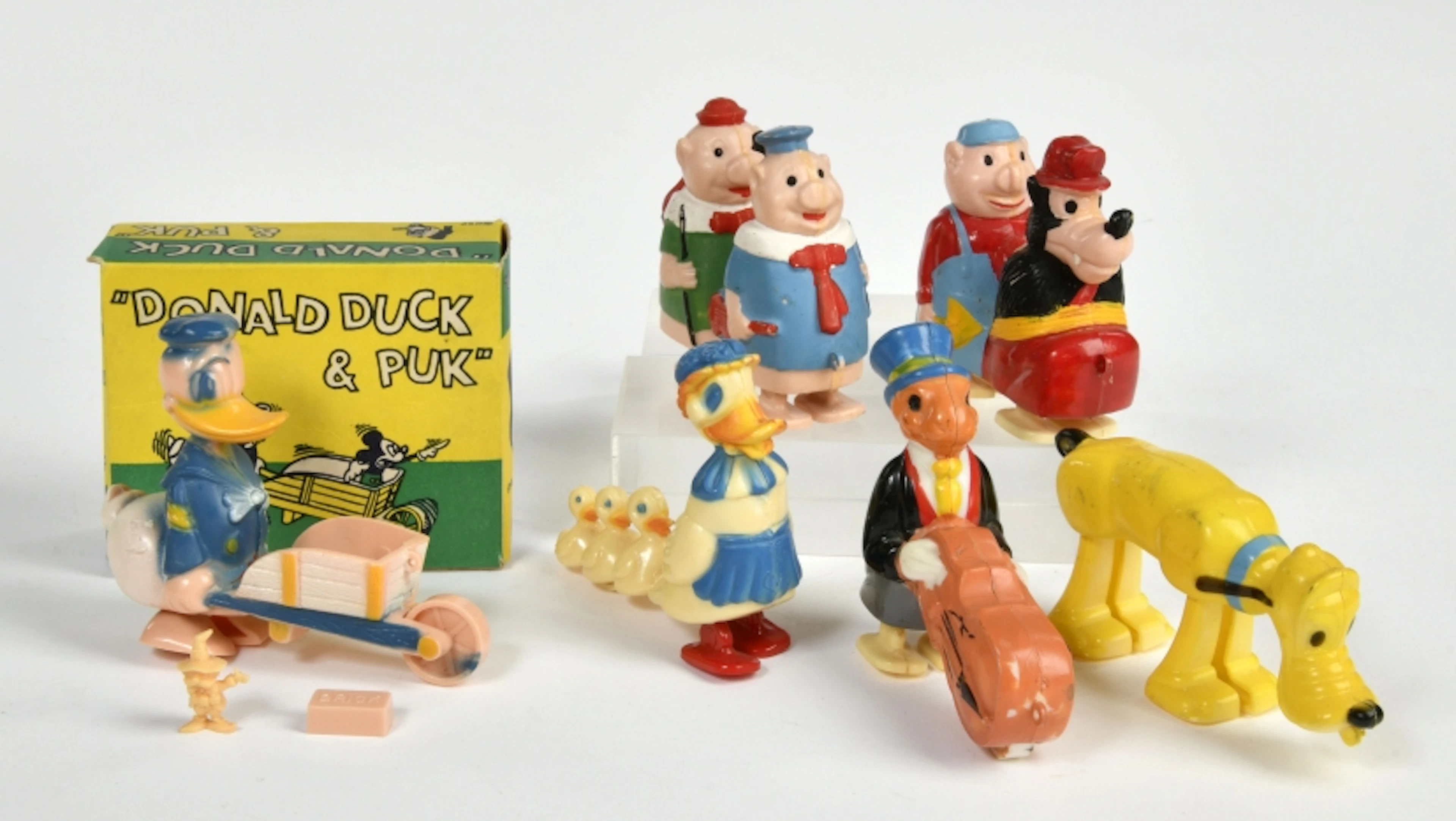 Walt Disney, 6 Nachziehfiguren/ Rampenläufer
