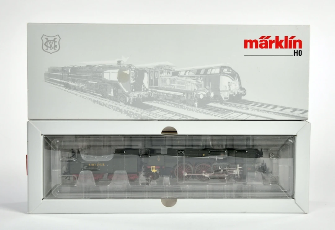 Märklin, 39436 Dampflokomotive S 3/6, die "Hochhaxige"