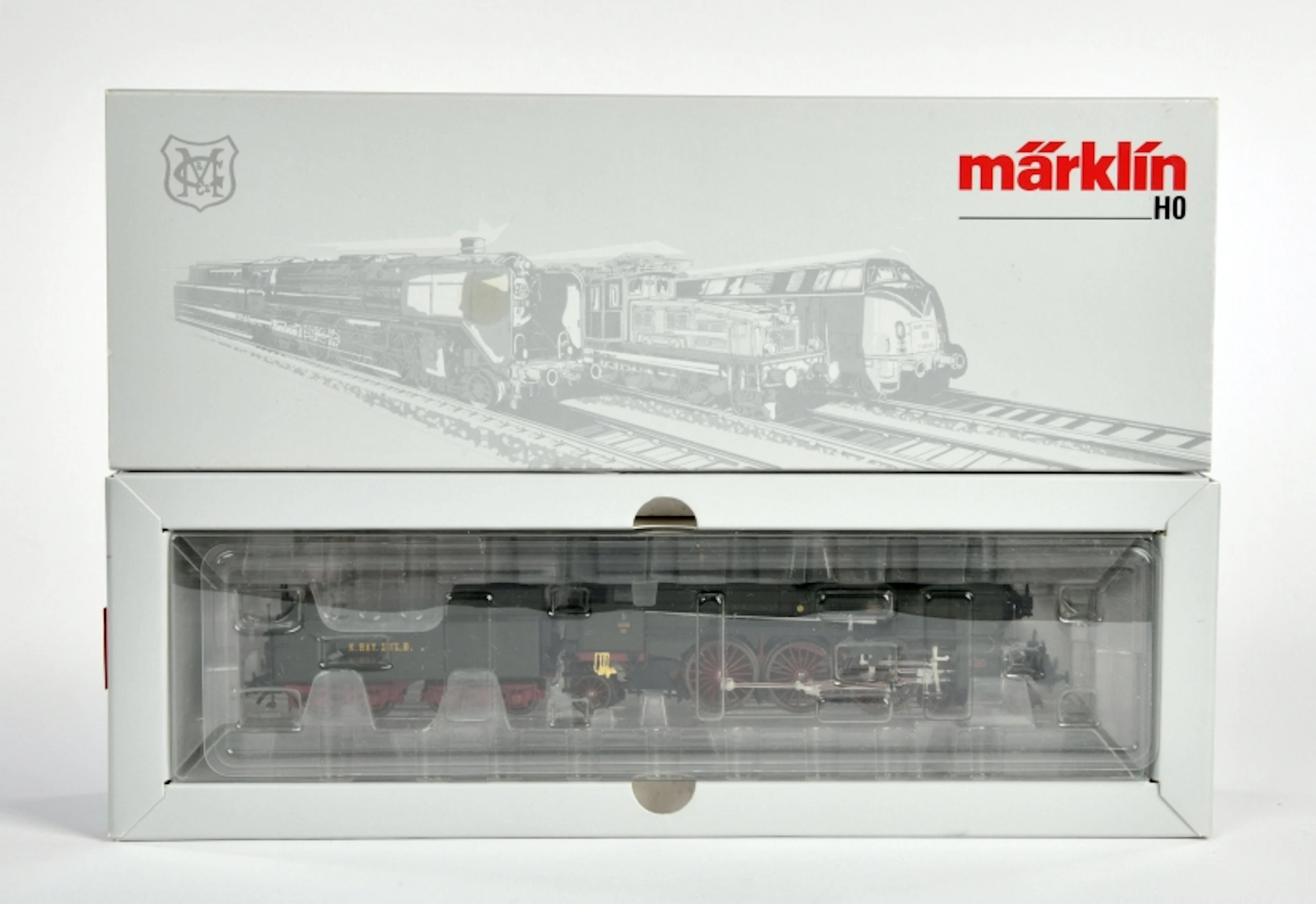 Märklin, 39436 Dampflokomotive S 3/6, die "Hochhaxige"