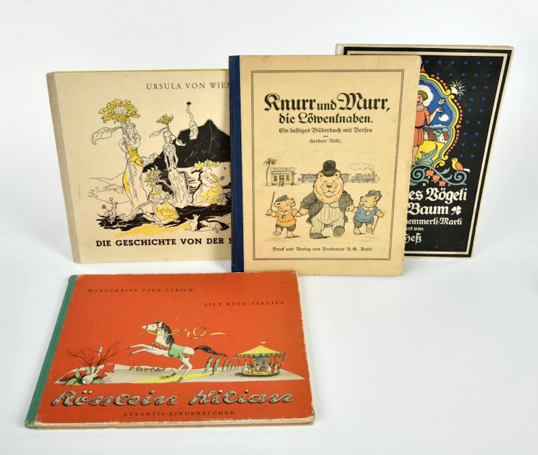 4 Schweizer Kinderbücher (1920-60er Jahre)