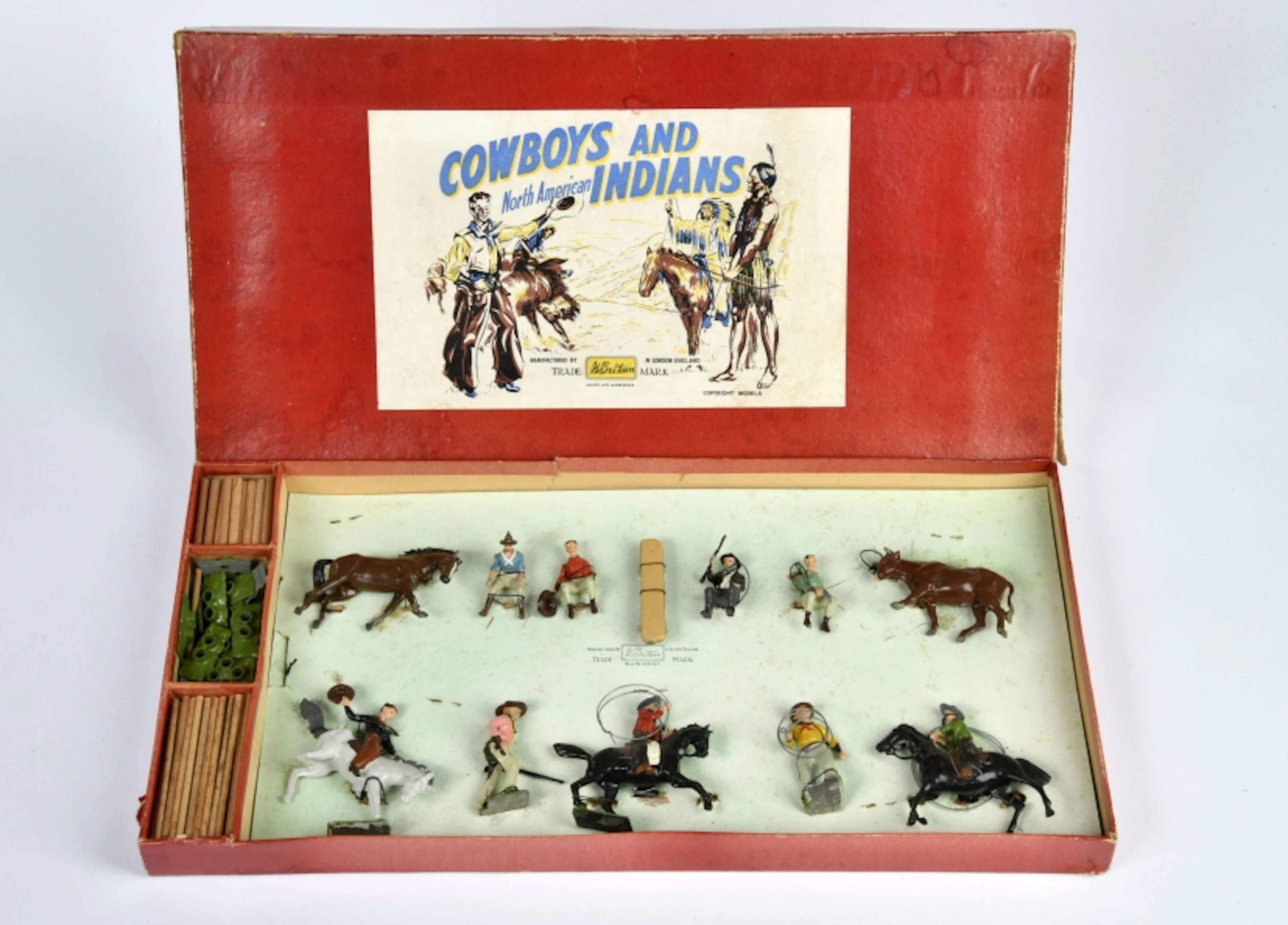 Britains, Rodeo Set, Cowboys and Indians