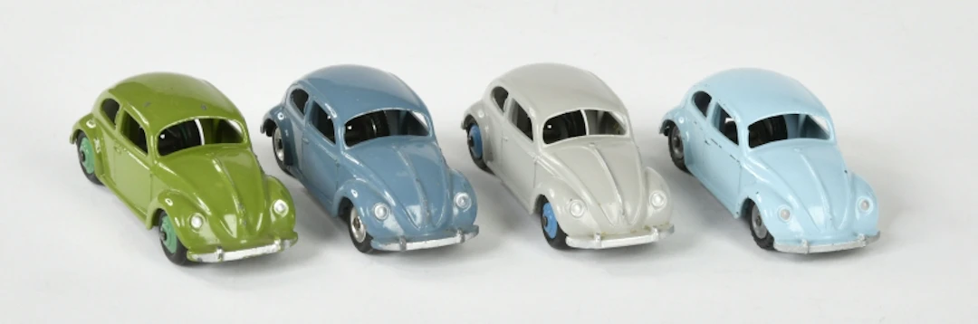 Dinky Toys, 4x VW Käfer