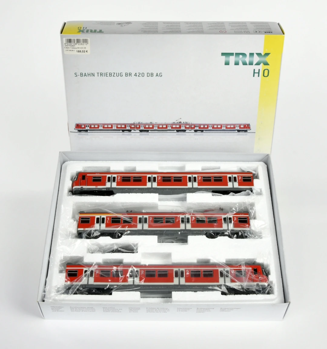 Trix, 22621 S-Bahn Triebzug BR 420 der DB AG- 3 teilig