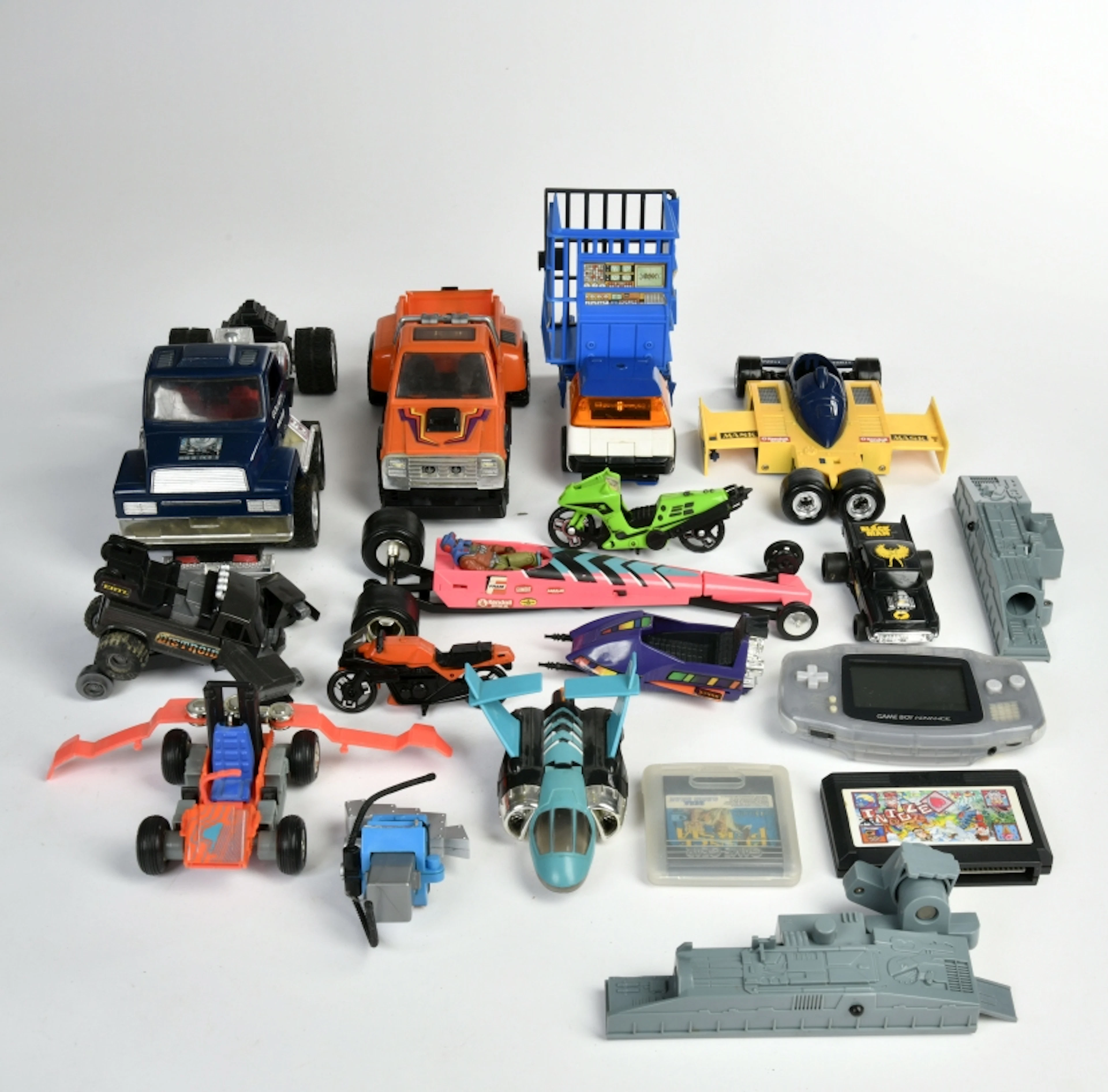 Kenner, MASK Toys Incl. Goliath Truck, FireCrecker & Nintendo etc