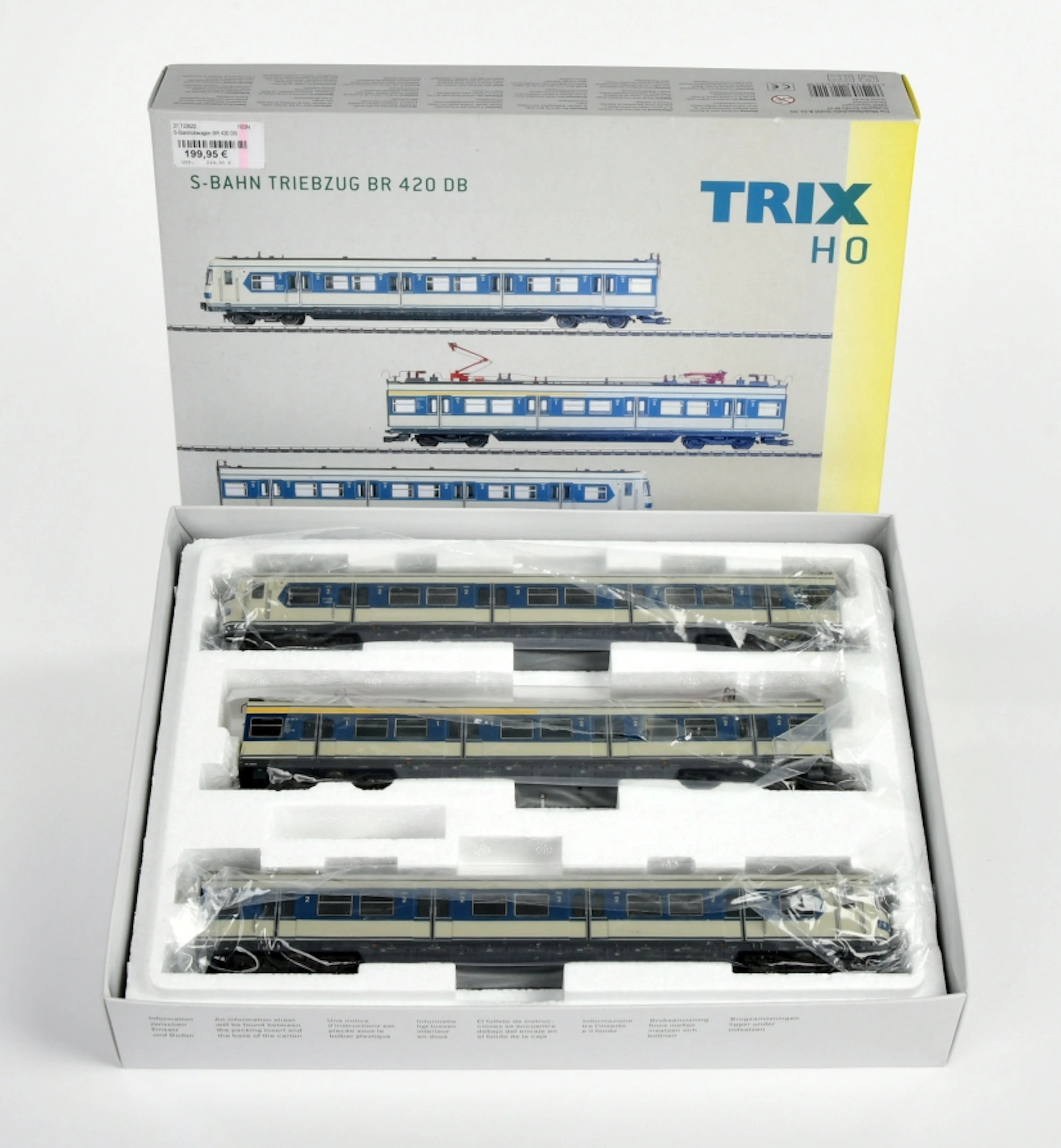 Trix, 22622 S-Bahn Triebzug BR 420 DB - 3-teilig