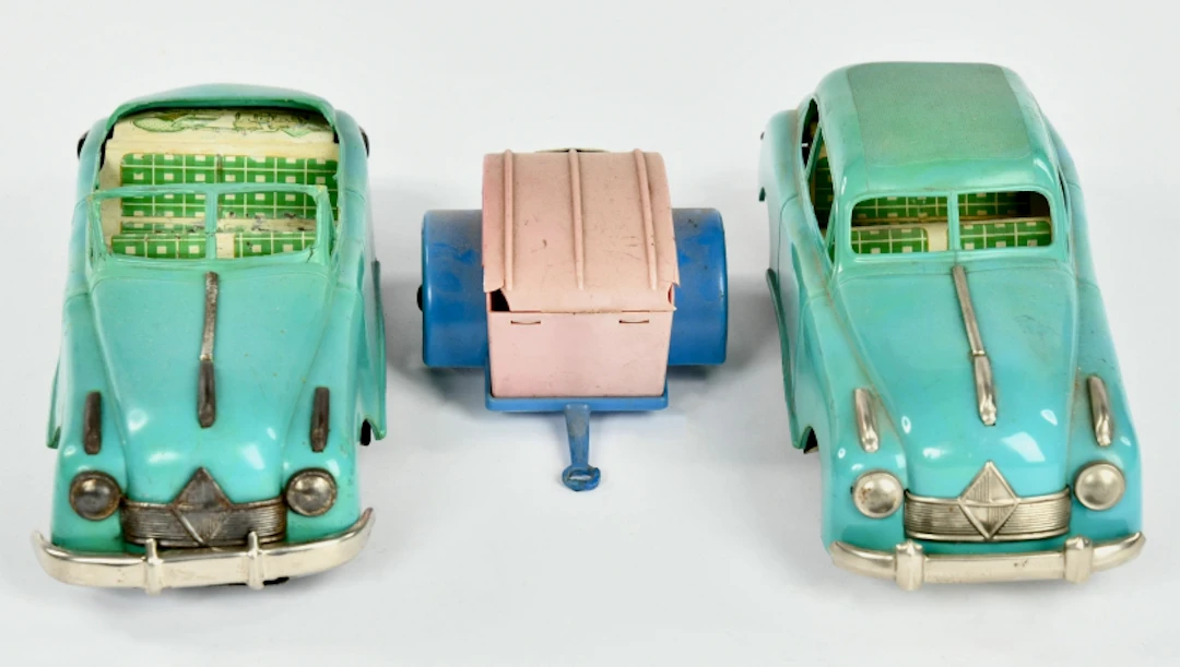 Seidel, 2x Borgward und ein Anhänger