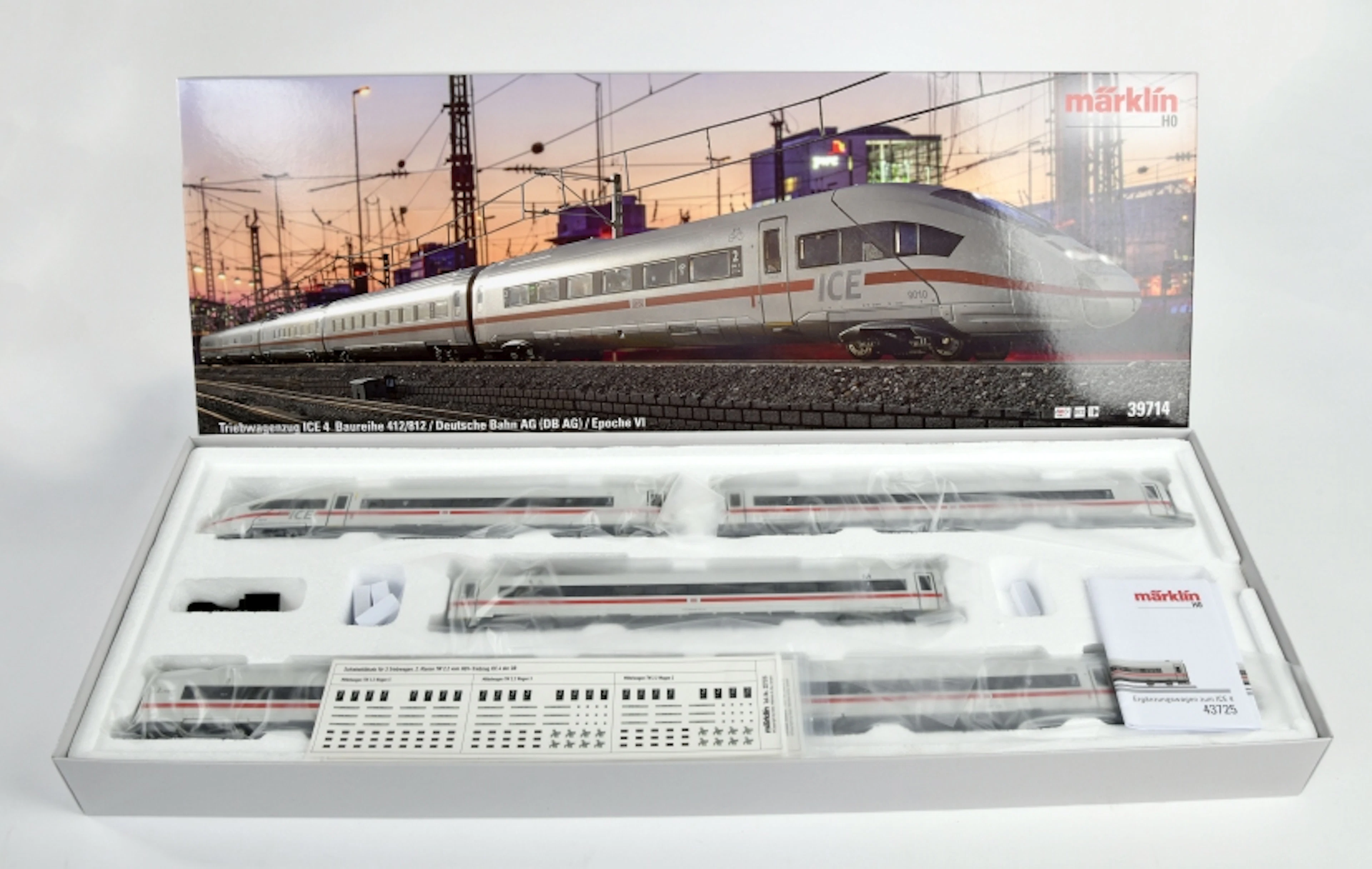 Märklin, 39714 Triebwagenzug ICE 4 Baureihe 412/812
