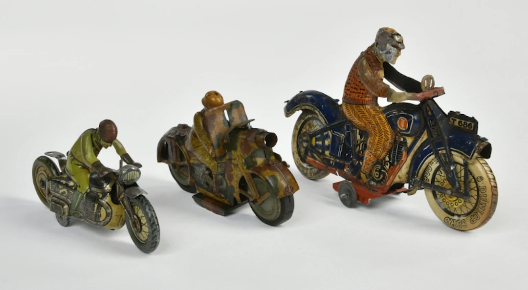 Tippco, CKO, 3 Motorräder mit Mängeln
