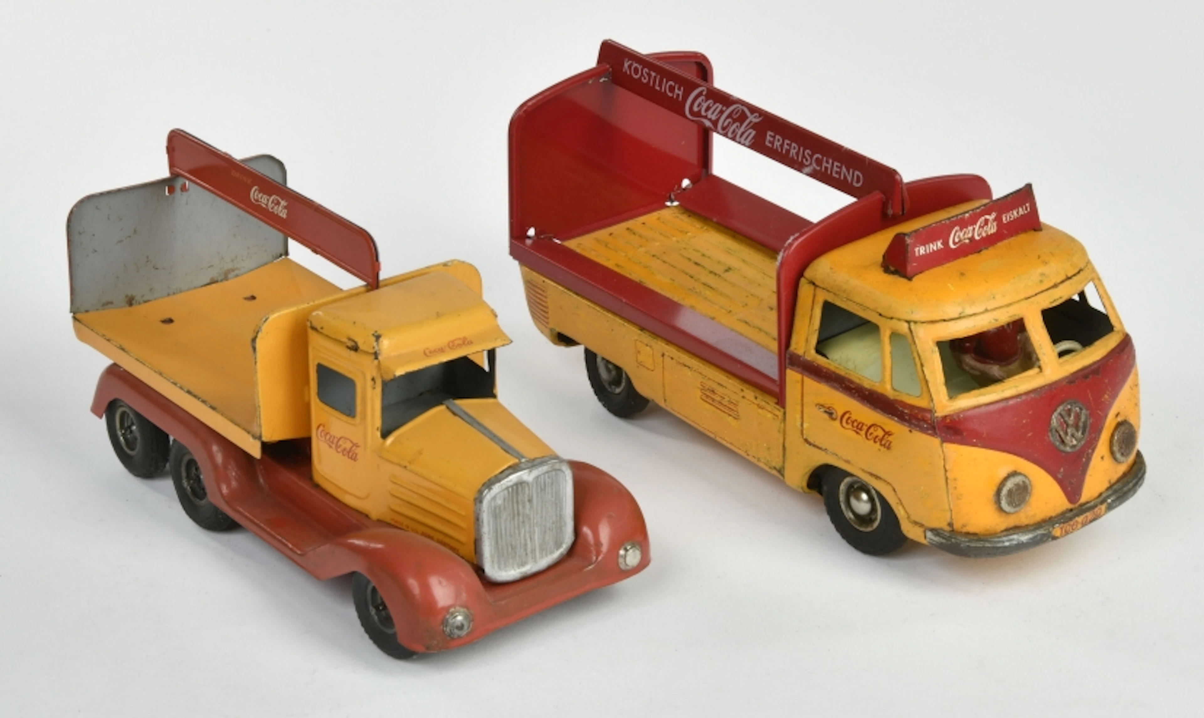 Tippco & Göso, 2x Coca Cola Lieferwagen