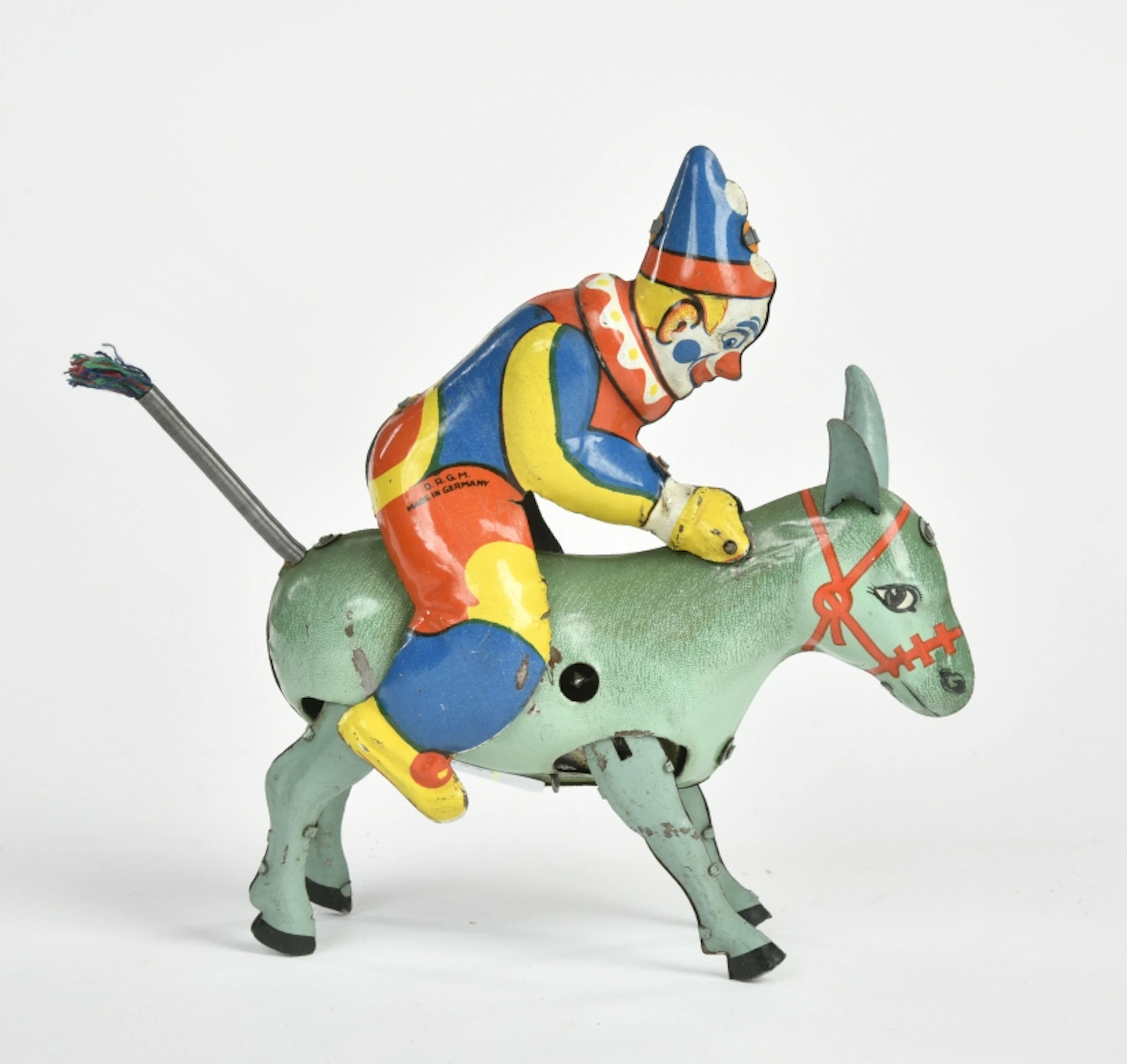 B&S, Clown auf Esel