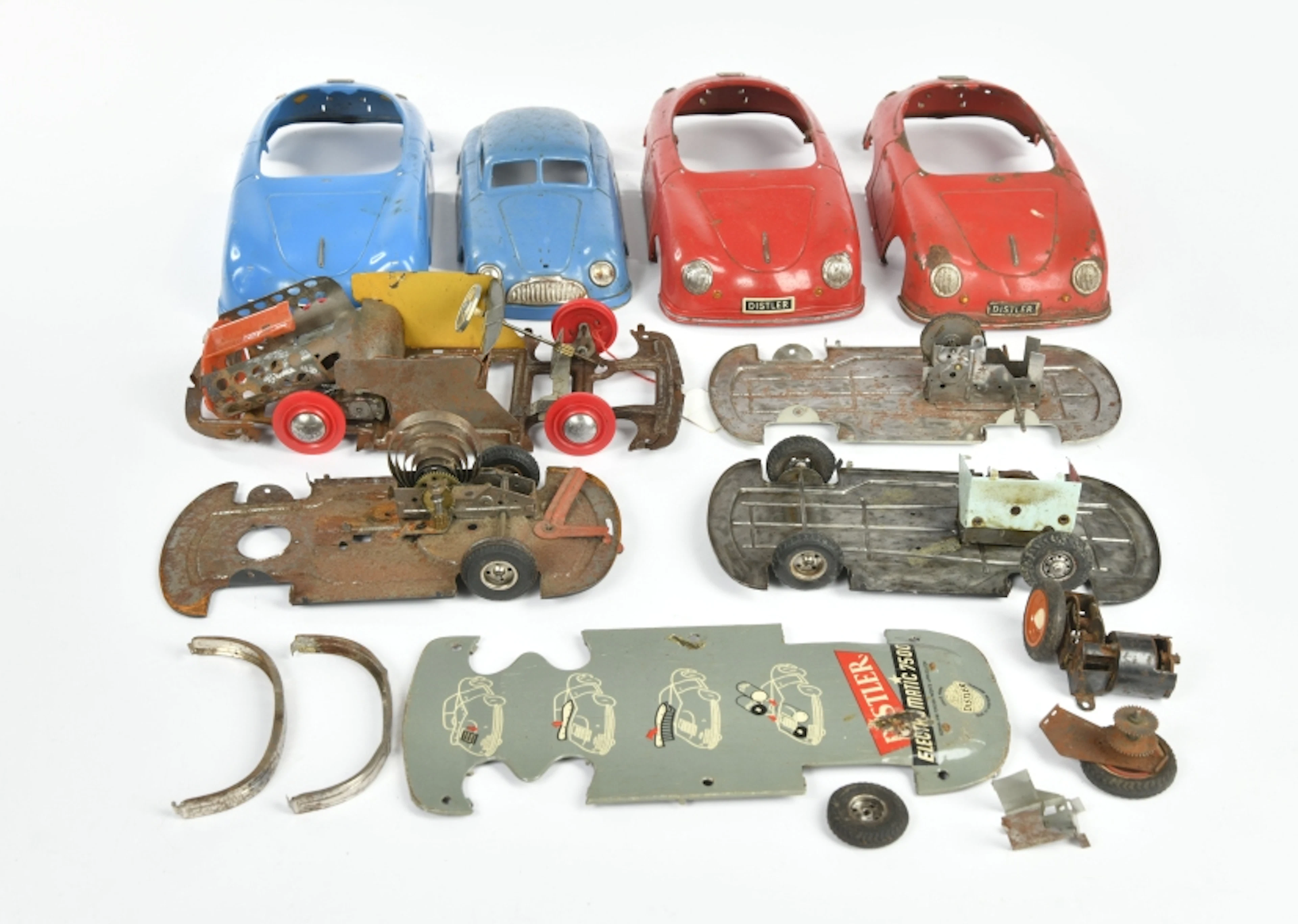 Distler, JNF, Ersatzteile für Porsche