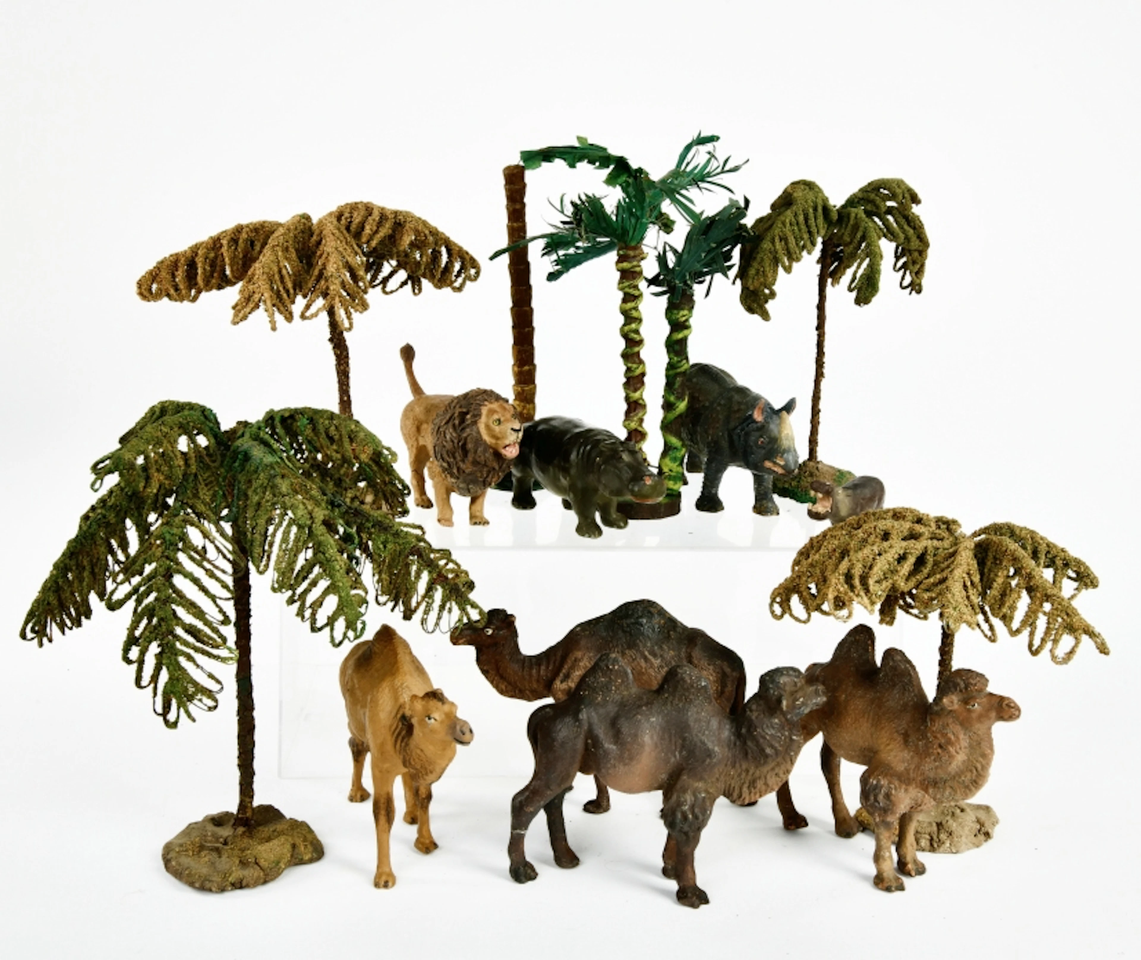 Konvolut Tiere, Bäume