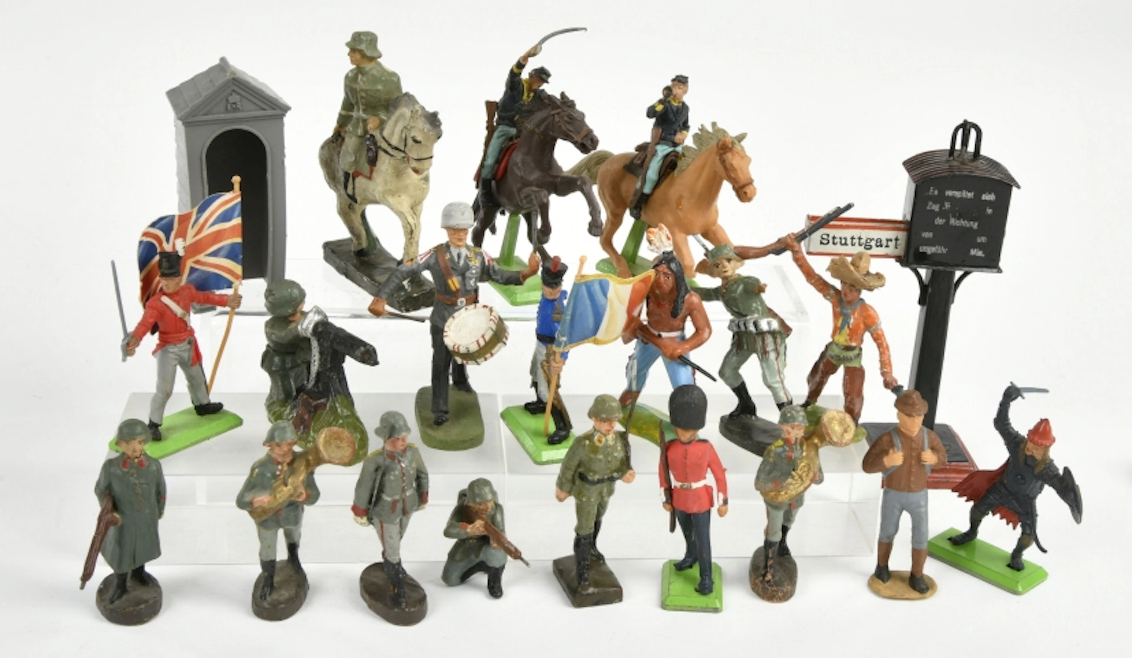 Britains, Merten, Elastolin u.a., Figuren