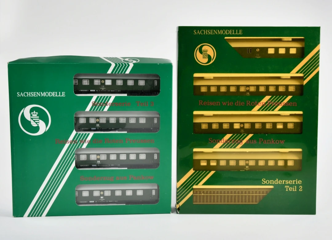 Sachsen Modelle, Sonderserie Wagen Sets Teil 2 & 3