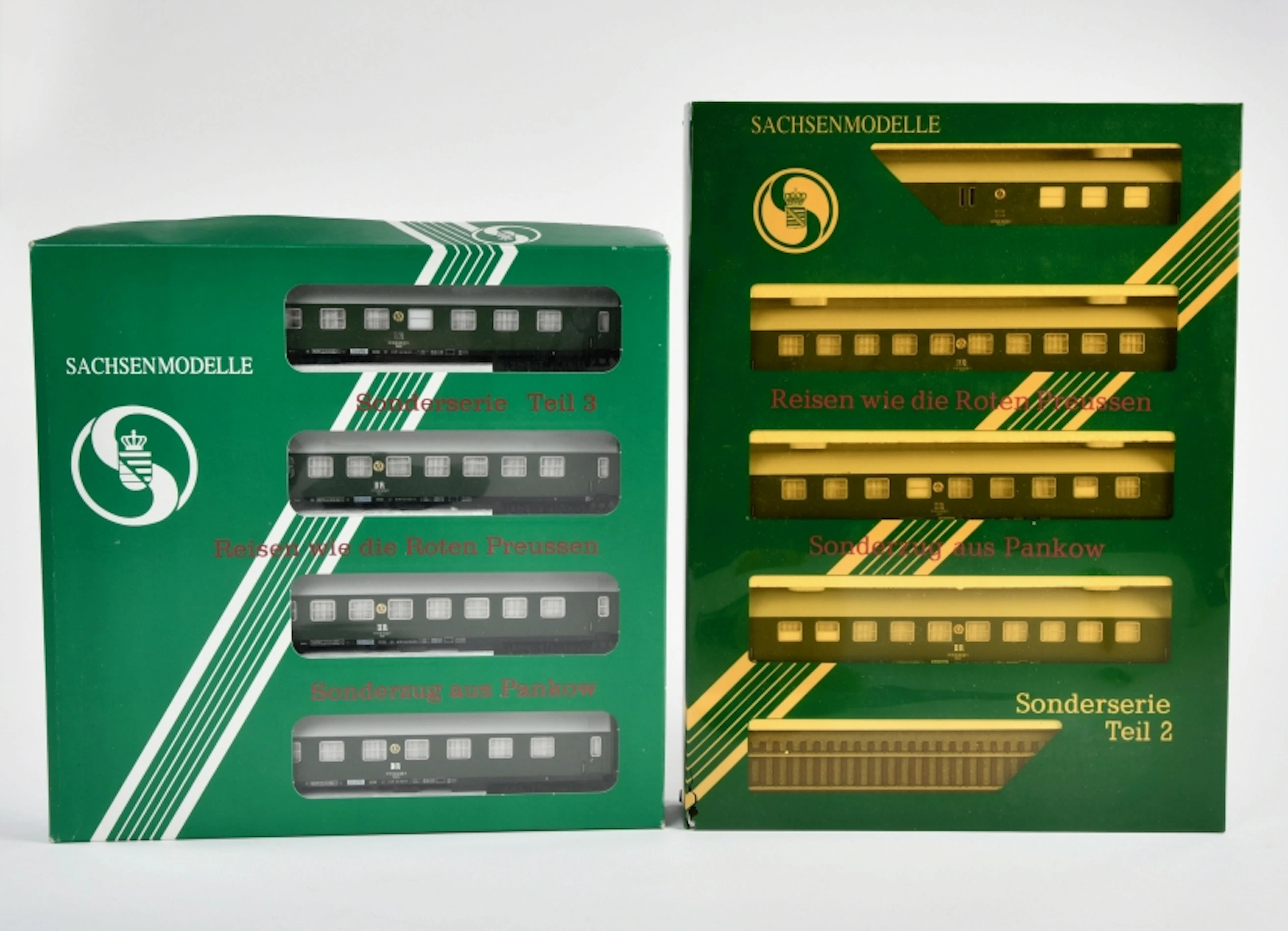 Sachsen Modelle, Sonderserie Wagen Sets Teil 2 & 3