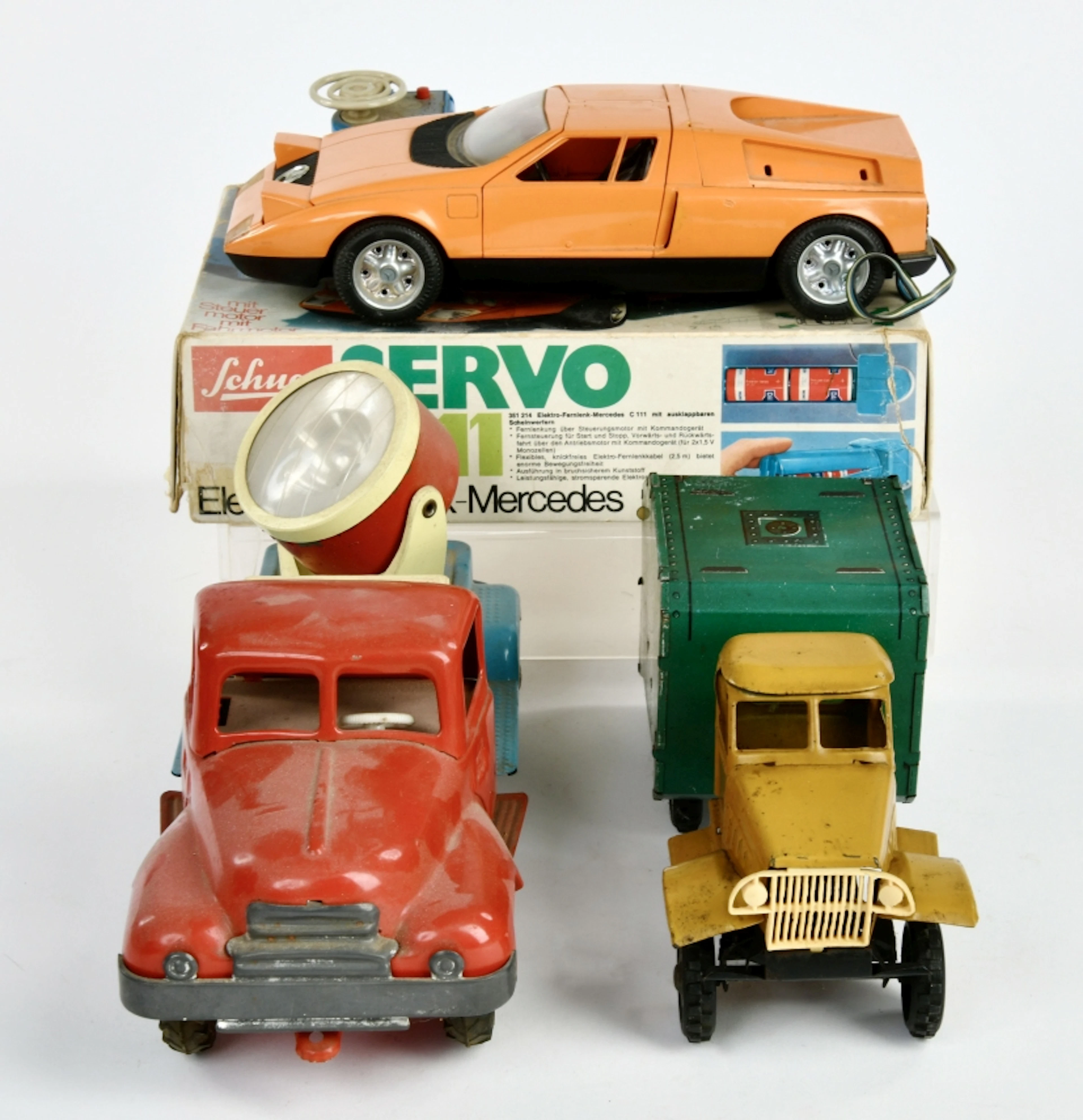 Schuco u.a., Fahrzeuge mit Mängeln