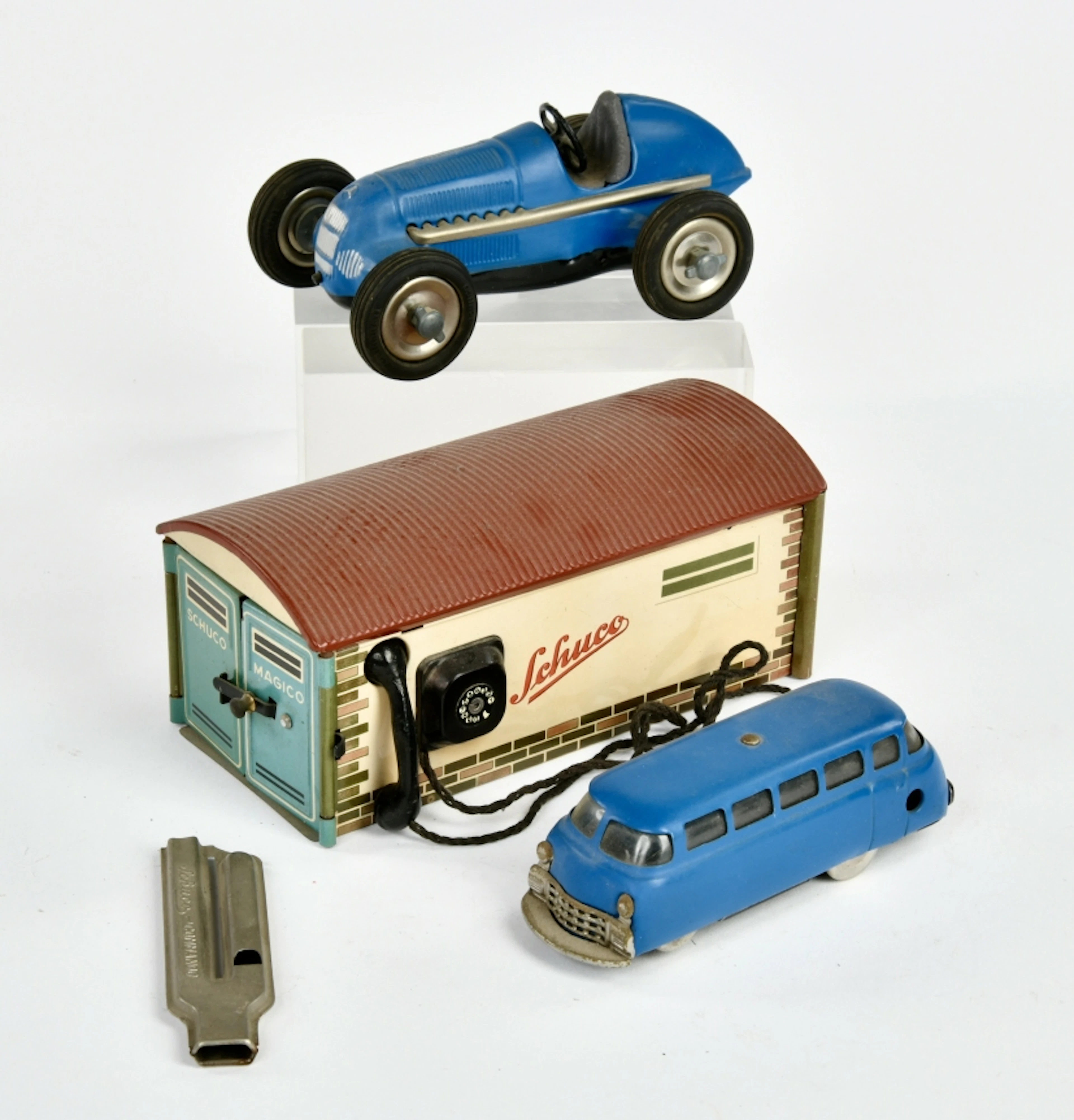 Schuco, Garage, Mirako Car & Studio Racer