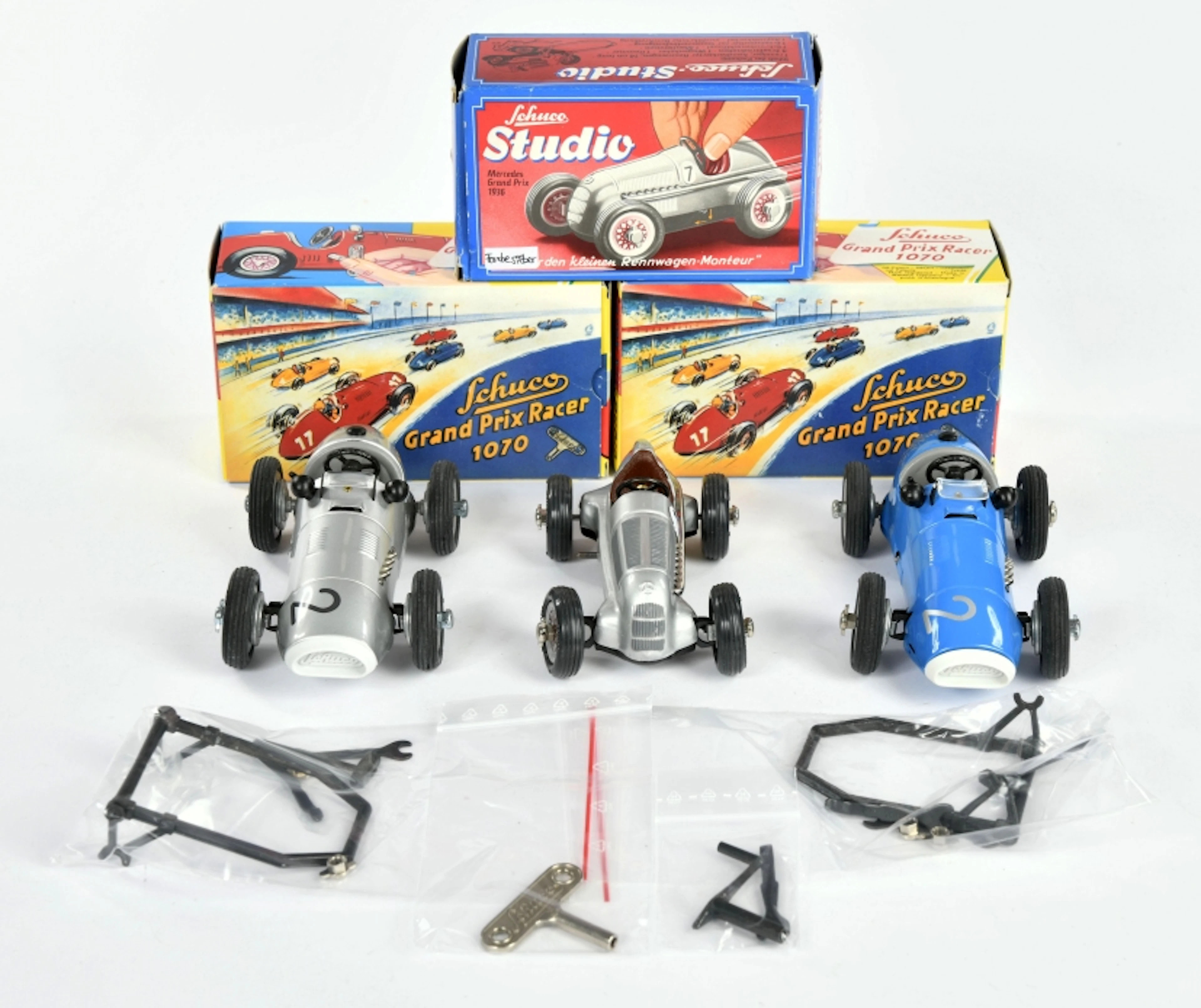 Schuco, 3x Grand Prix Racer