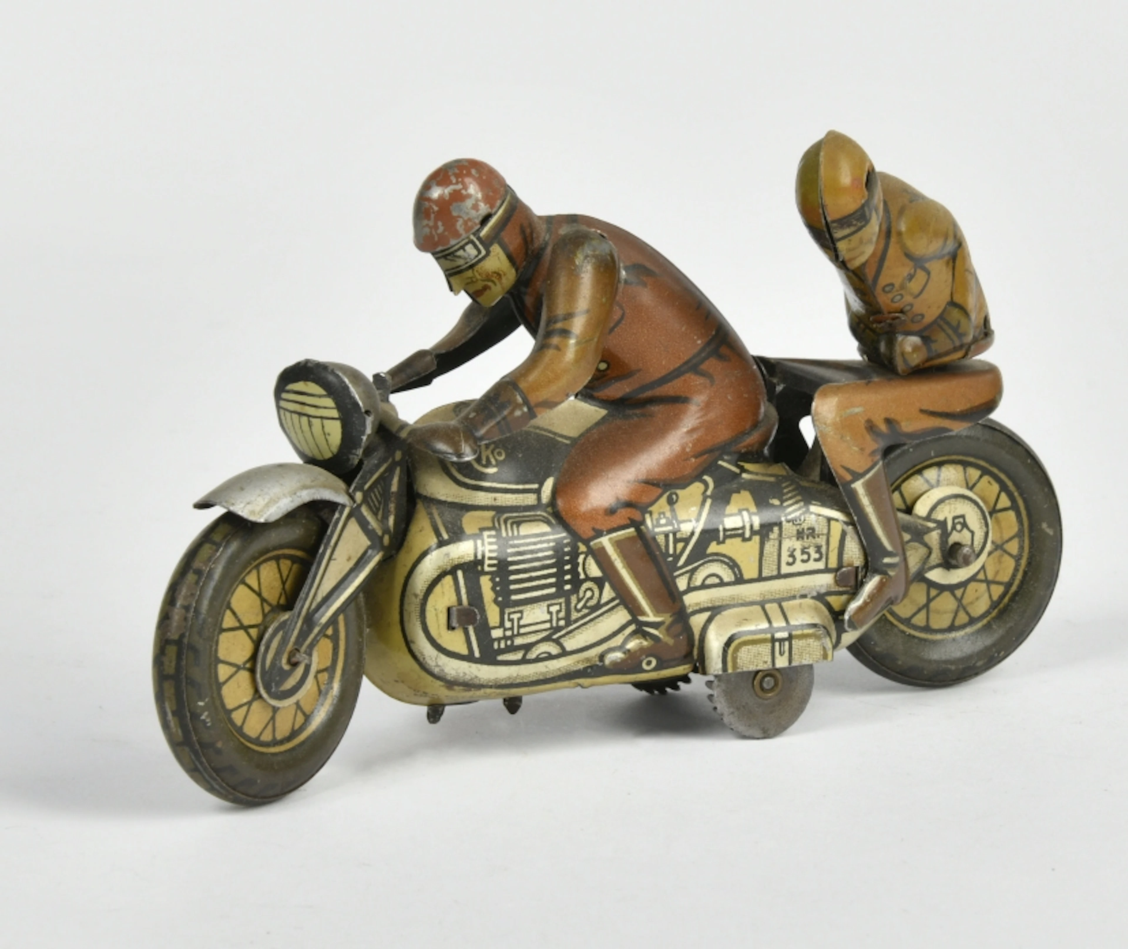 CKO Kellermann, Sozius Motorrad