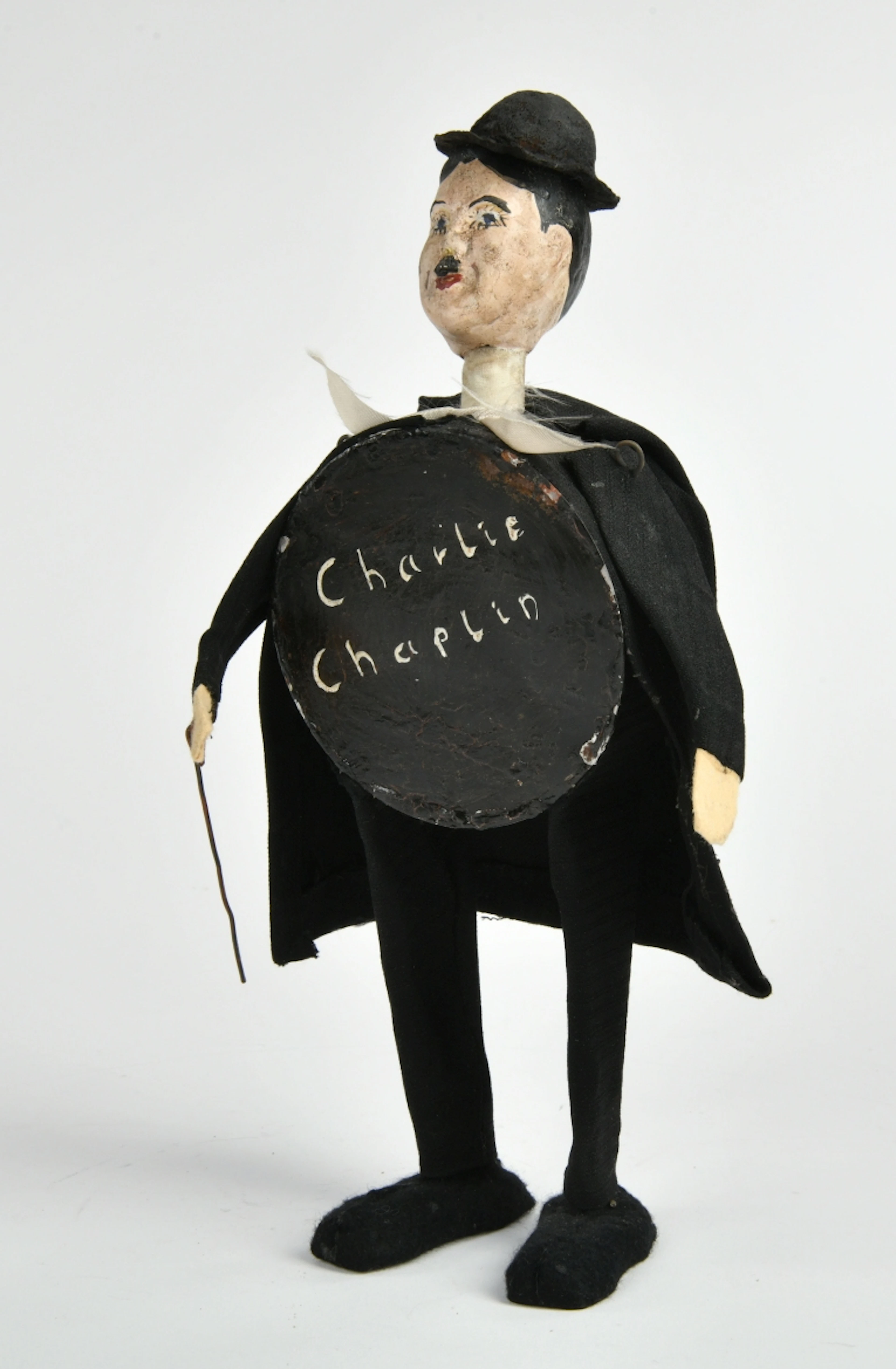 Schuco Prototyp Handmuster, Charlie Chaplin Figur