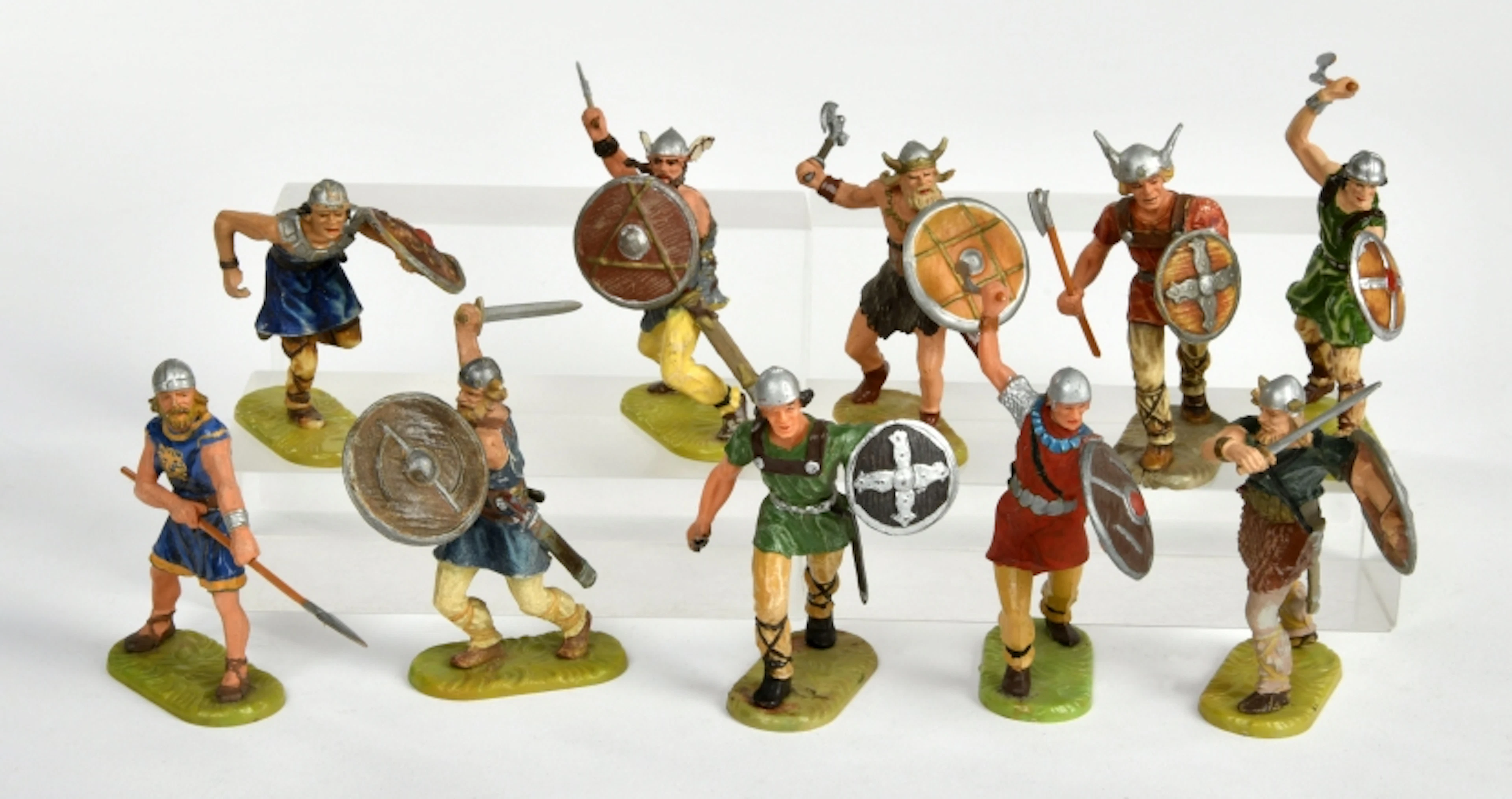 Elastolin, 10 Wikinger und Normannen