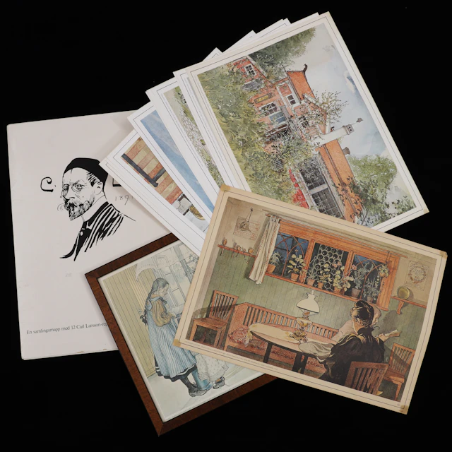 MAPP och TAVLA, med 12 reproduktioner efter Carl Larsson.