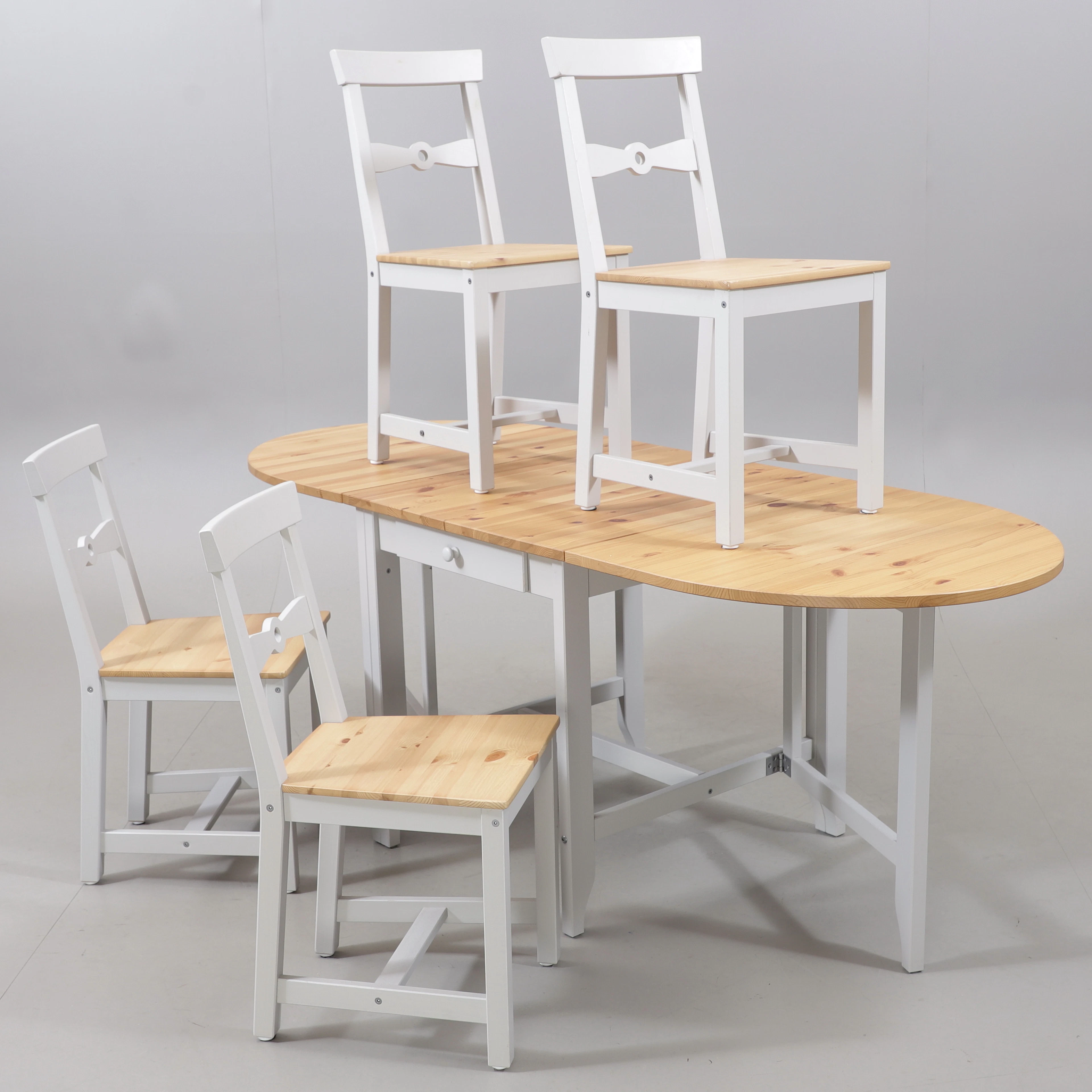 MATSALSMÖBEL, 5 delar, furu, "Gamleby", Ikea, 1900/2000-tal.