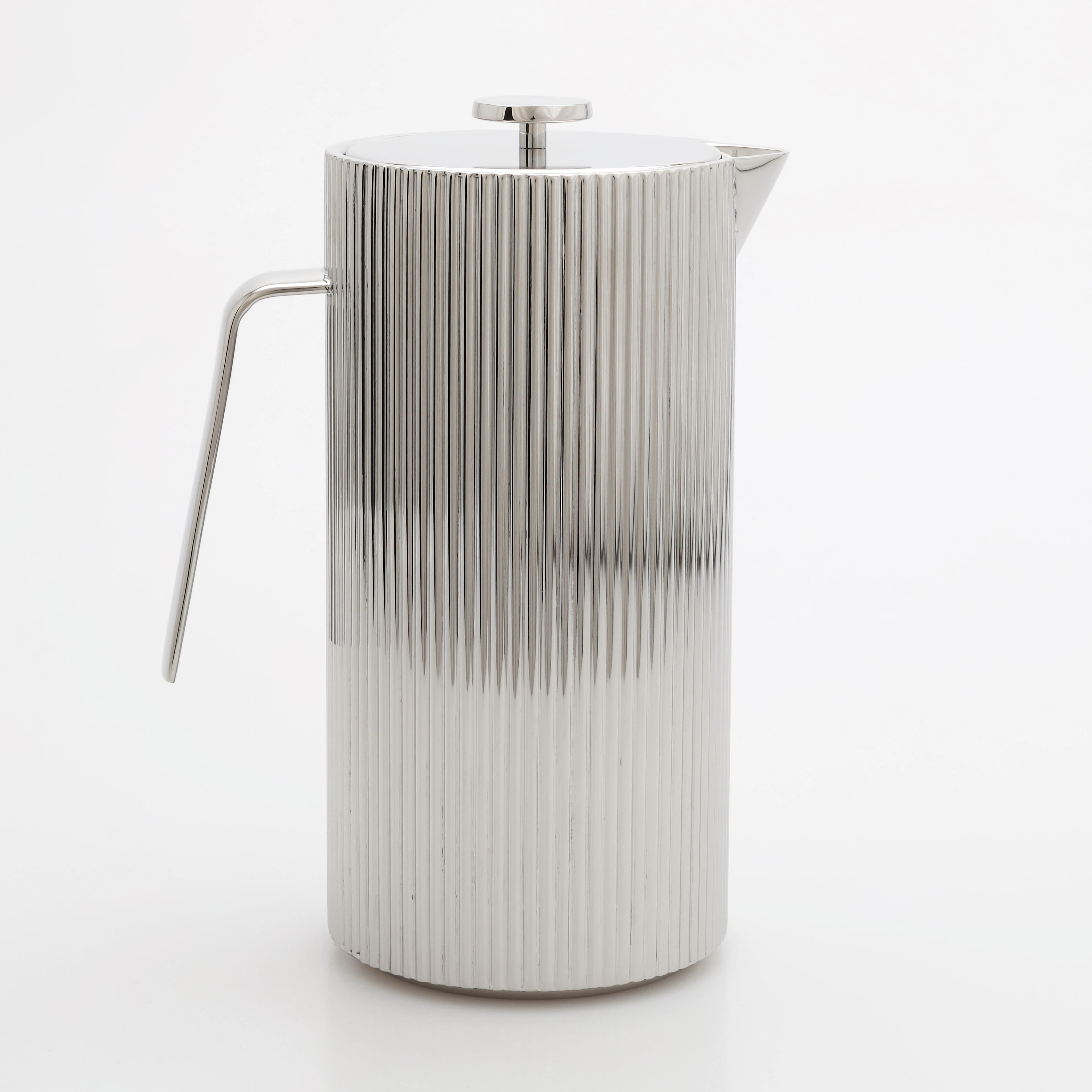 SIGVARD BERNADOTTE. Kaffepress, Rostfritt stål, Georg Jensen, Danmark.