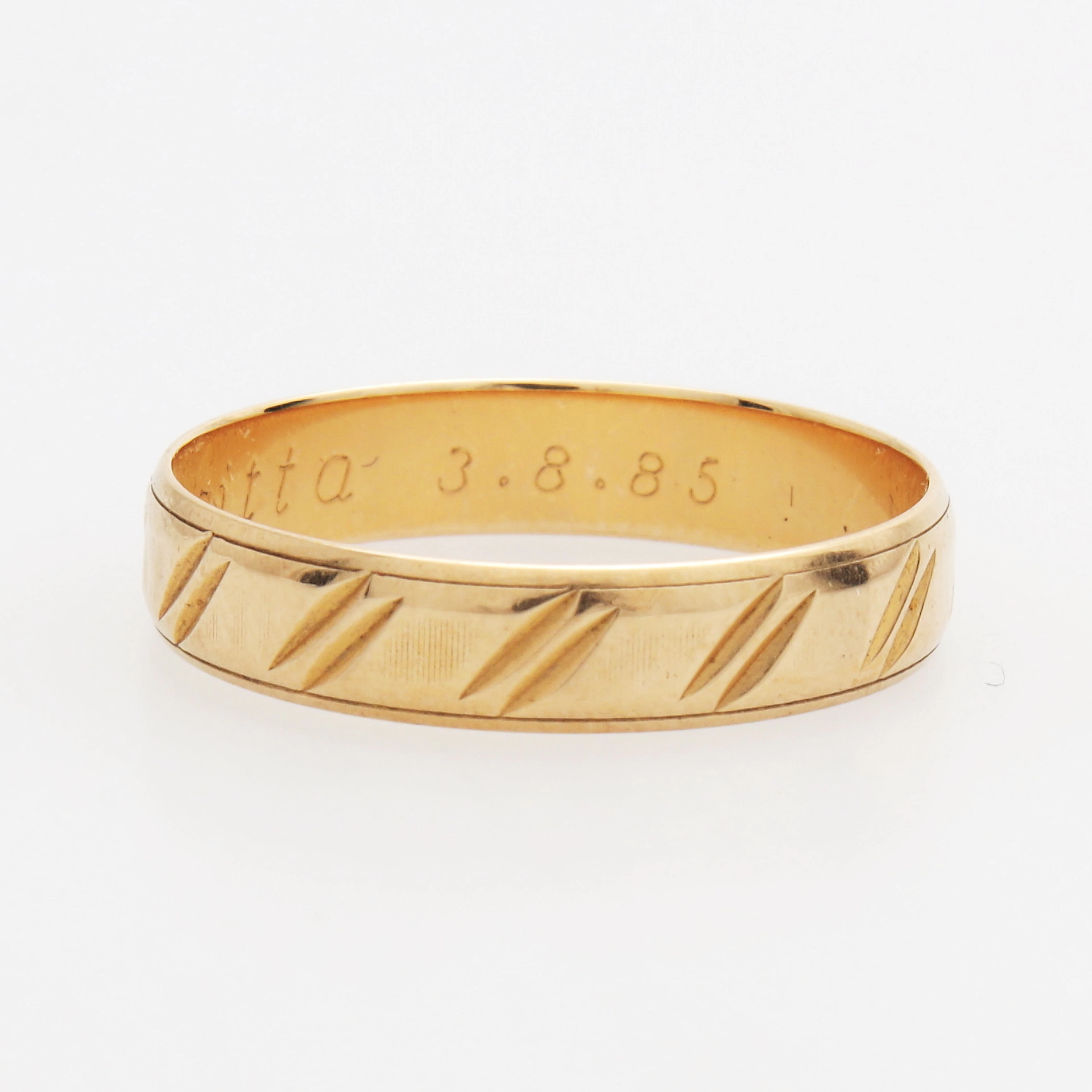 RING, guld 18k, vikt 3,20 gram.