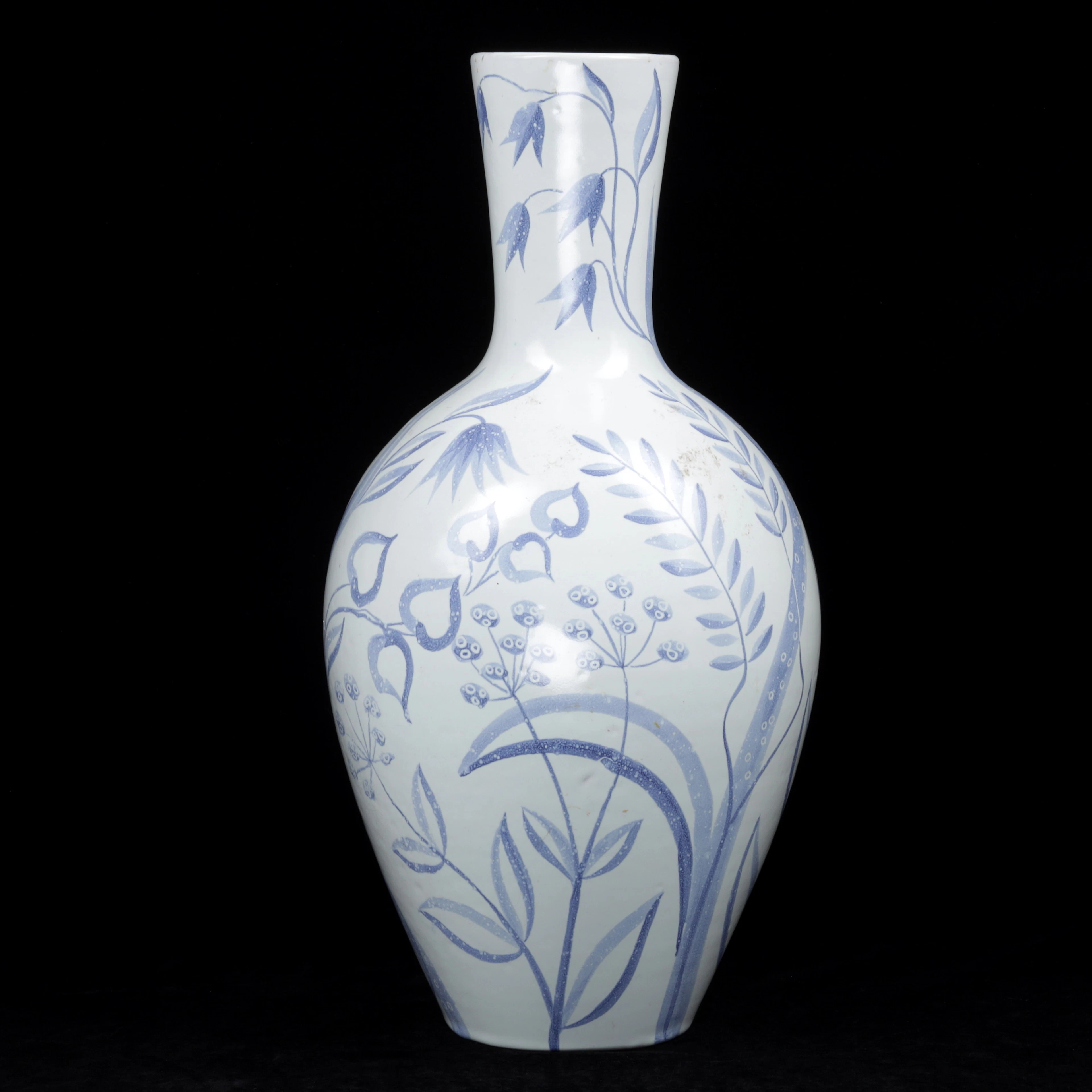 ANNA-LISA THOMSON. Golvvas, "Flora", keramik.