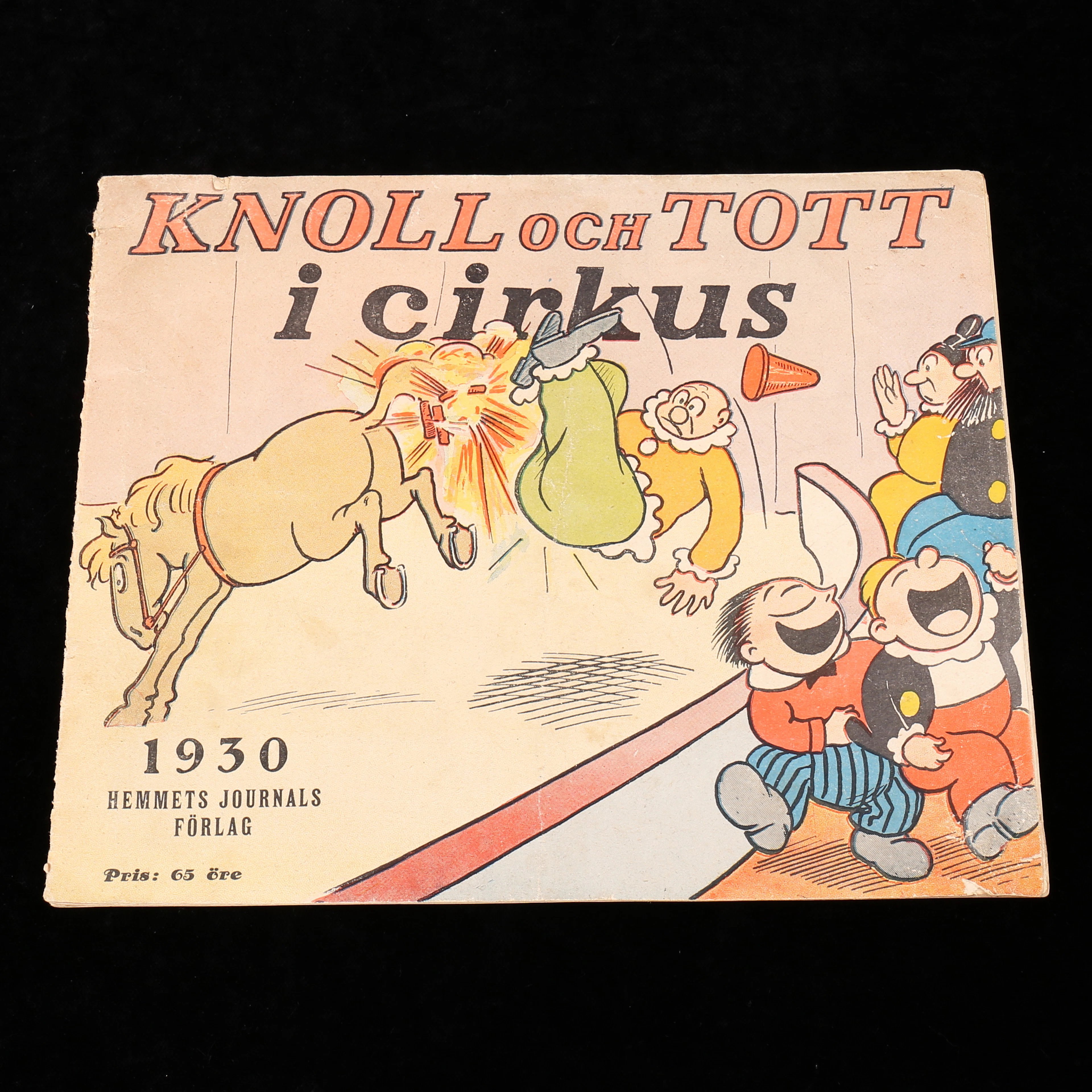 KNOLL OCH TOTT I CIRKUS, seriealbum, 1930.