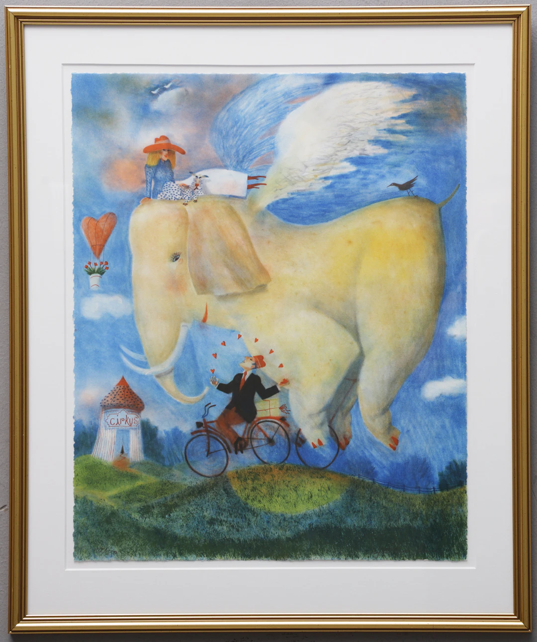 KJELL SUNDBERG. Figurkomposition, litografi, numrerad och signerad.